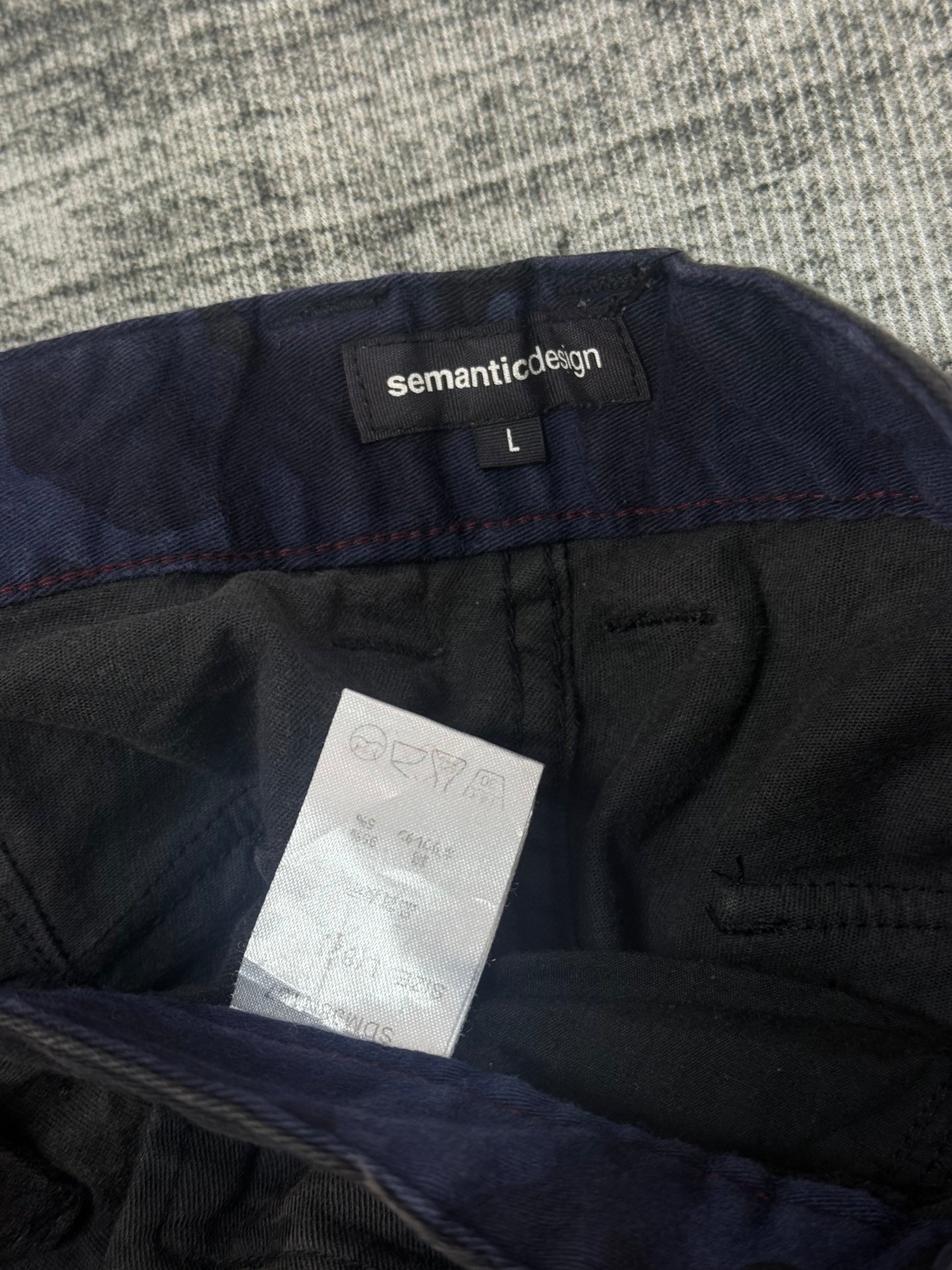 SEMENTIC DESIGN CAMO PANTS ༒