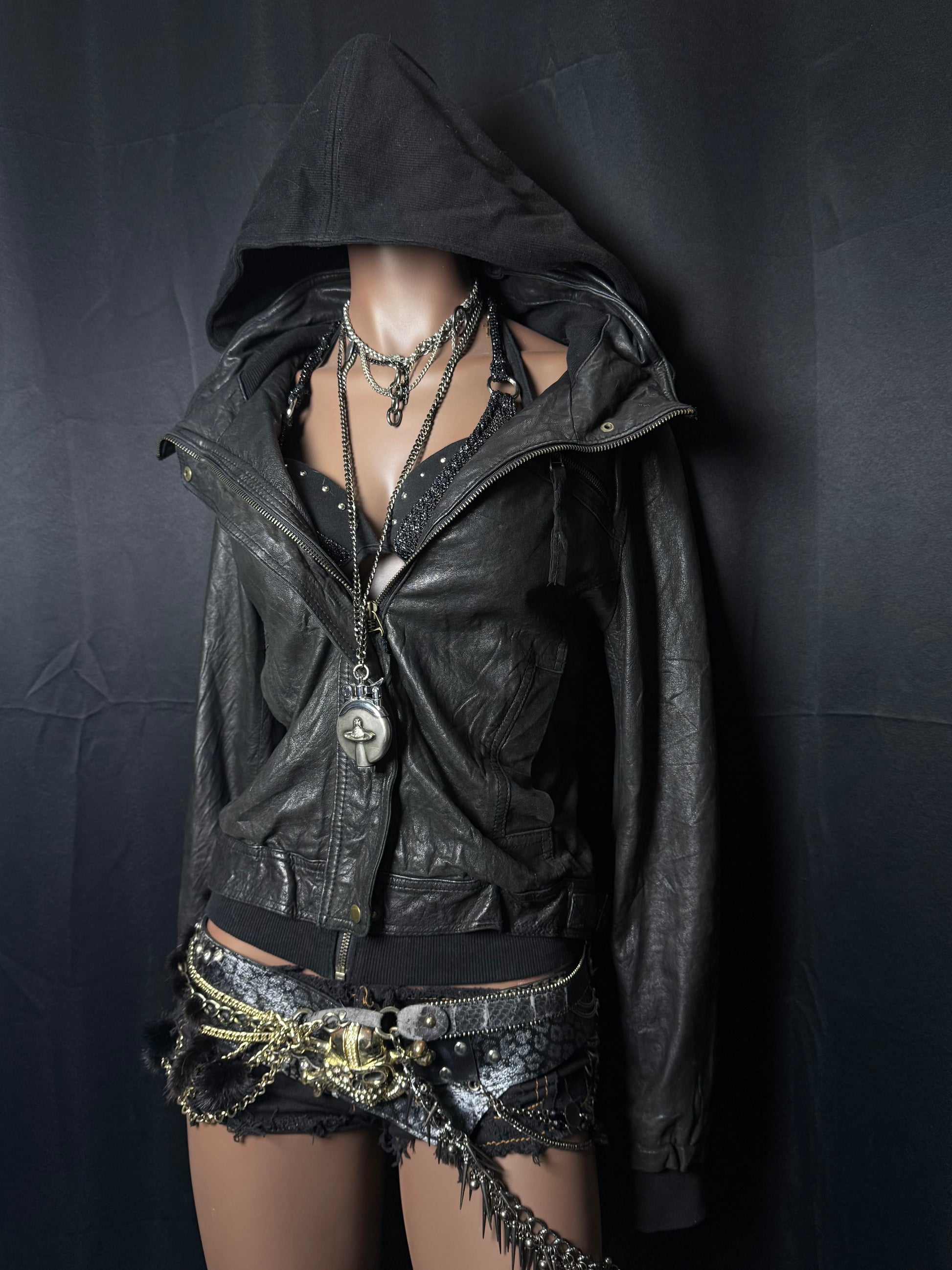 B2V-LEATHER JACKET ༒