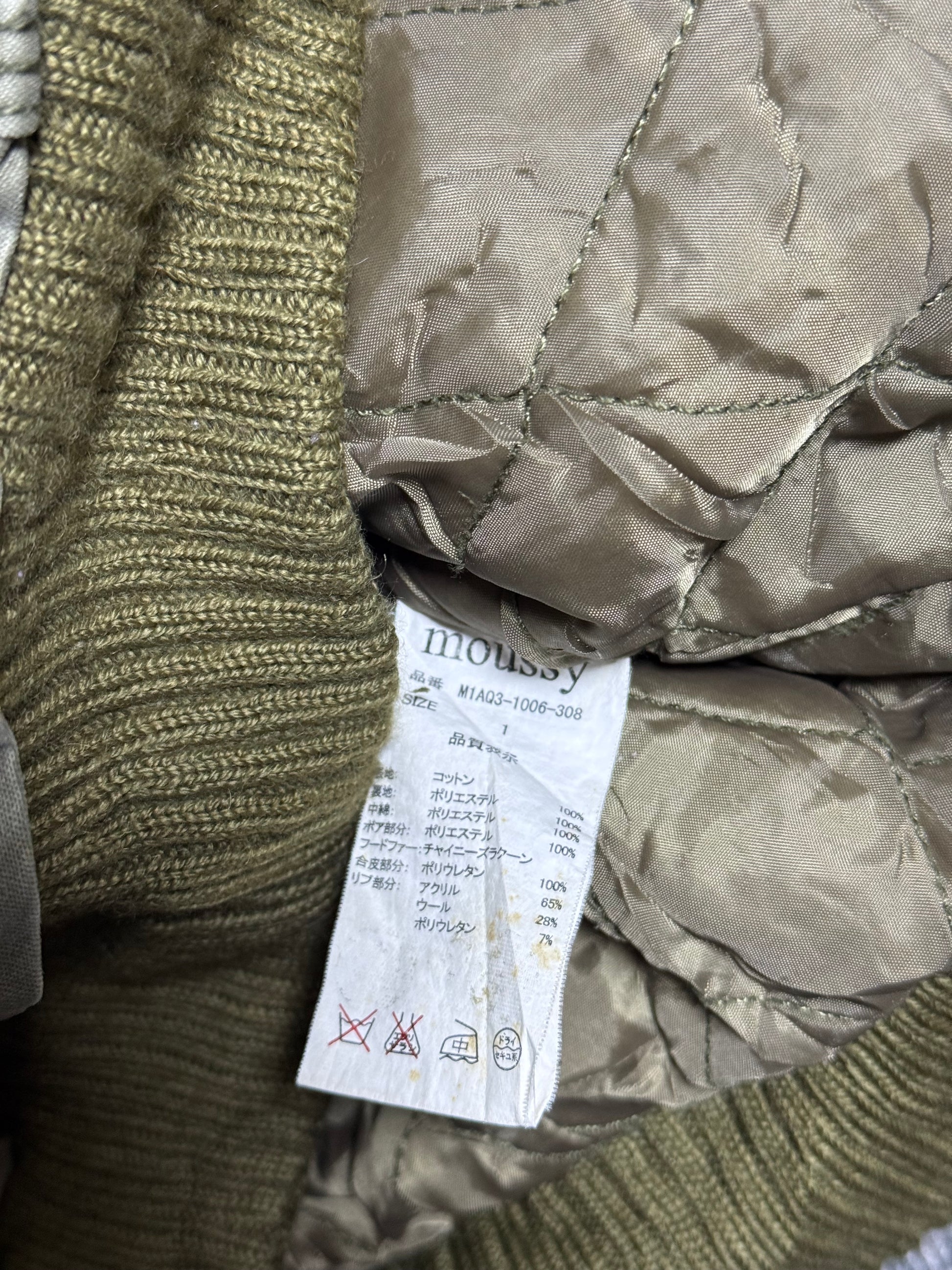 B2V- MOUSSY JACKET༒