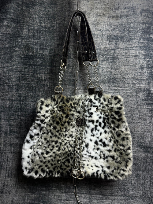 B&W Leopard Bag