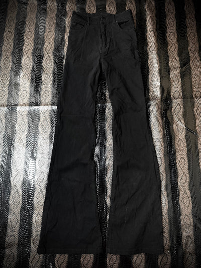 B2V BLACK FLARE JEANS 02 ༒