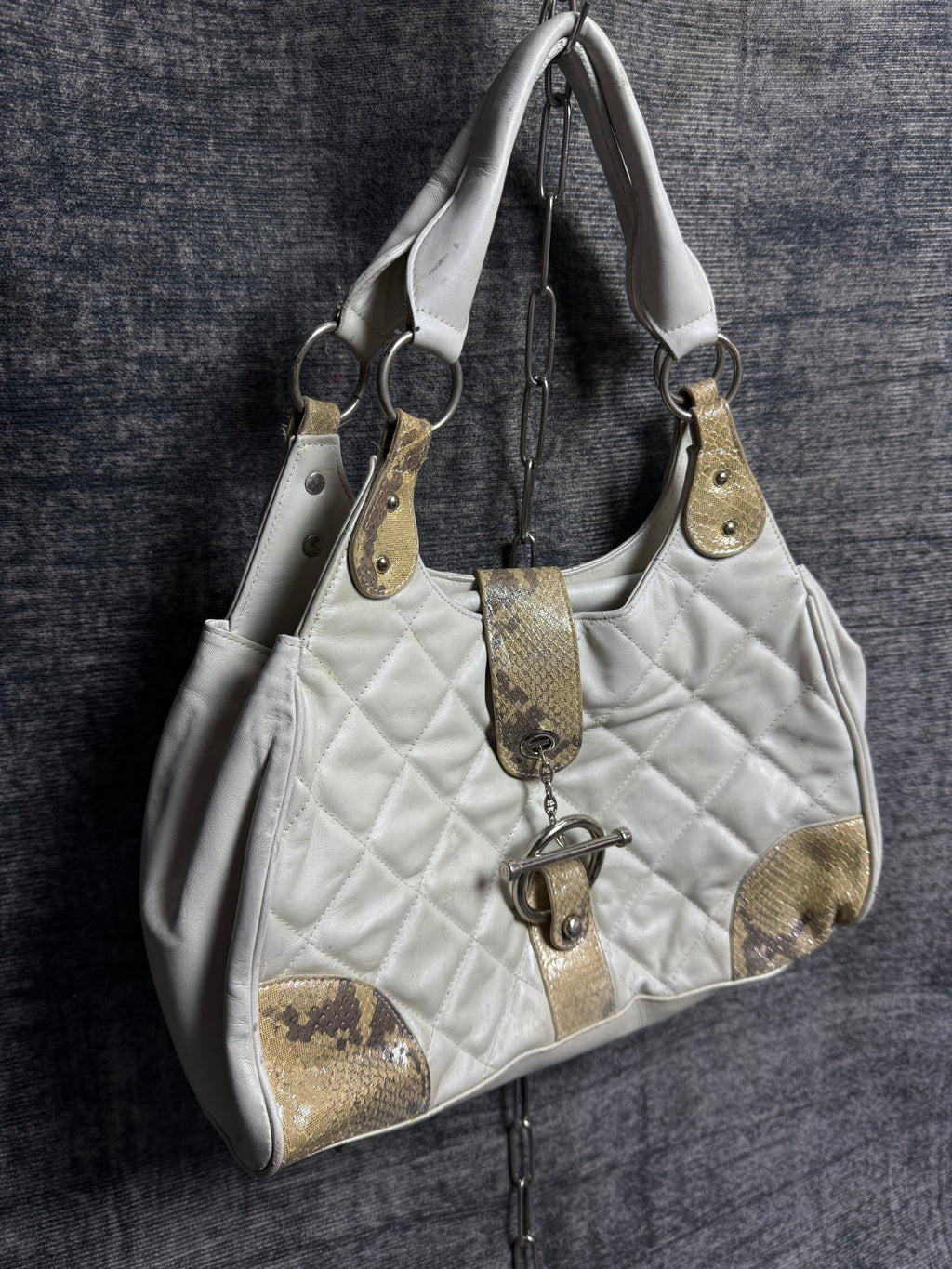 Snake Leather Bag
