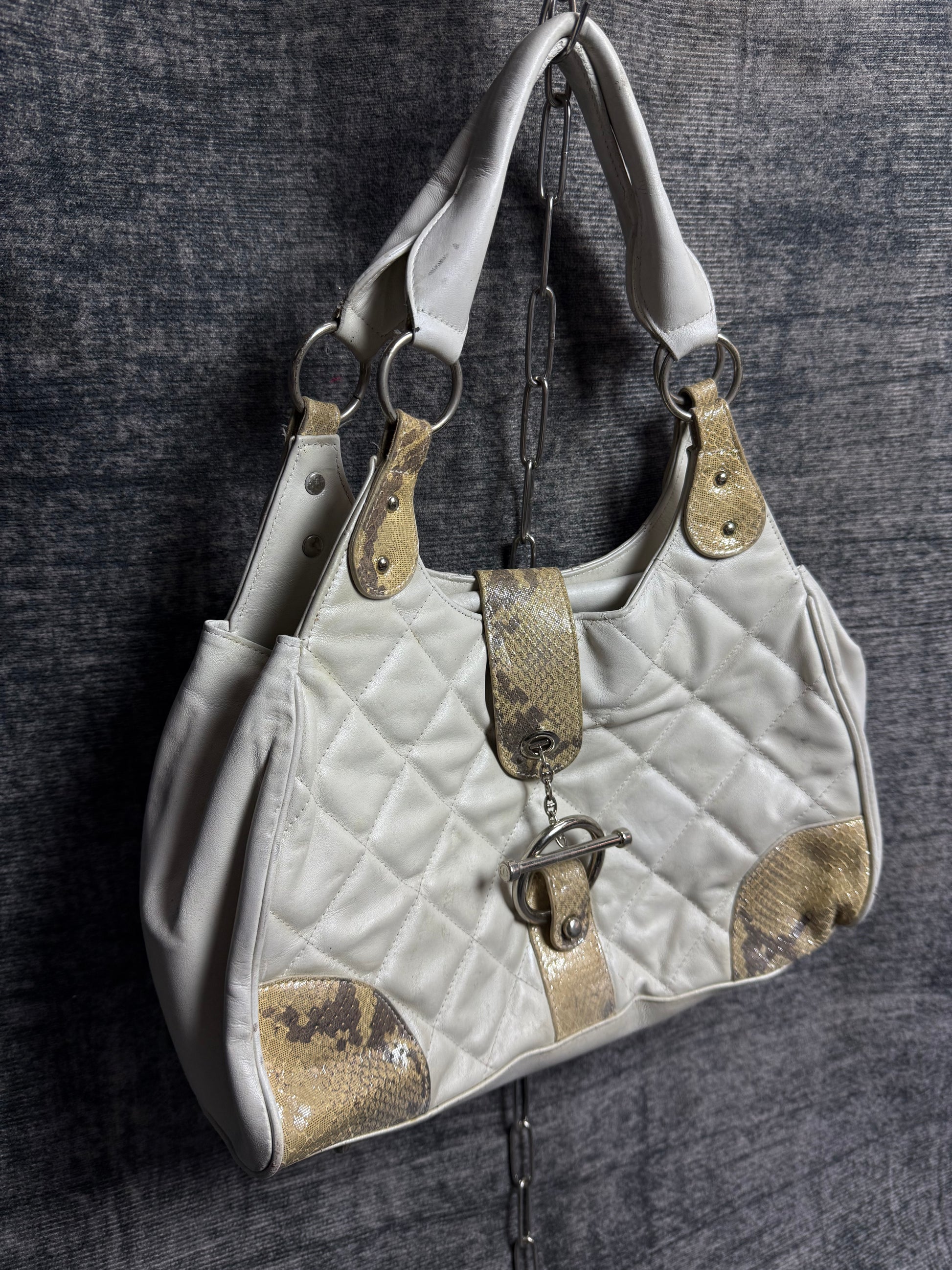 Snake Leather Bag