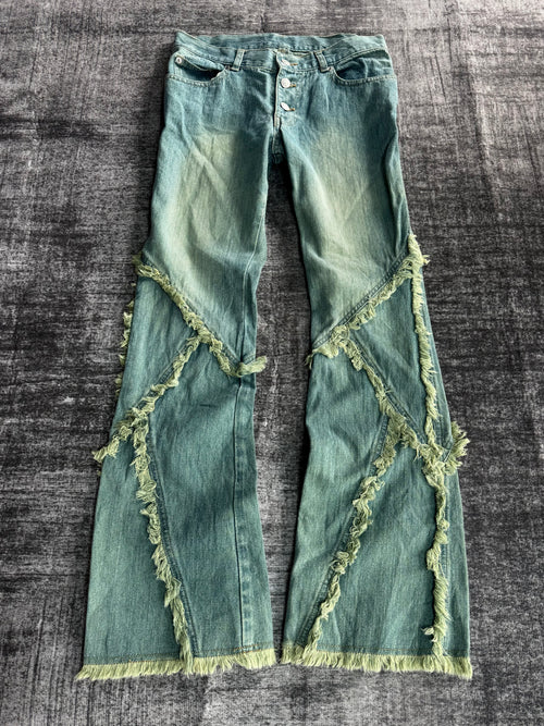 ANGEL FALLING Flare Jean ༒