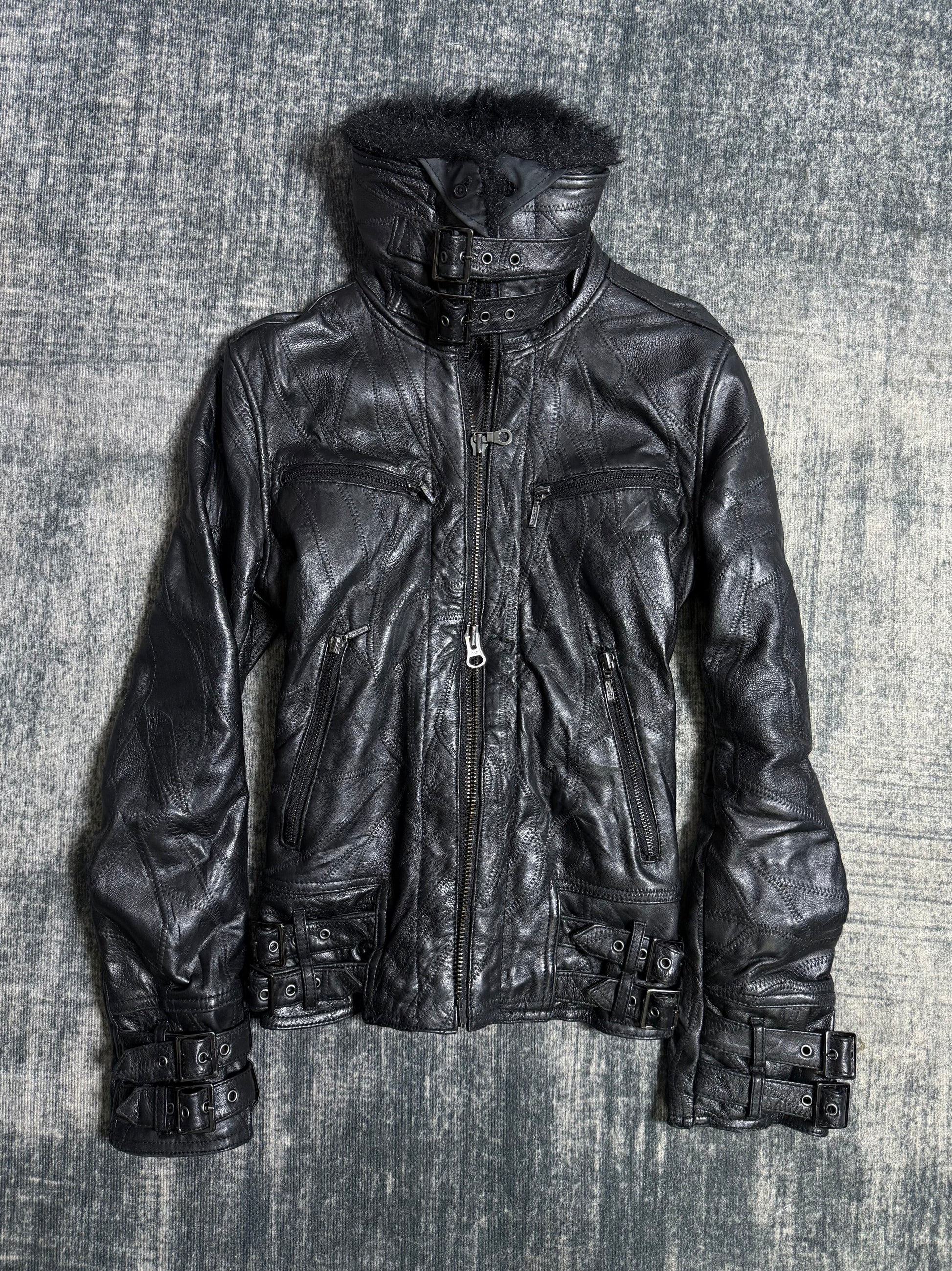B2V-TILLE CAPRI LEATHER JACKET ༒