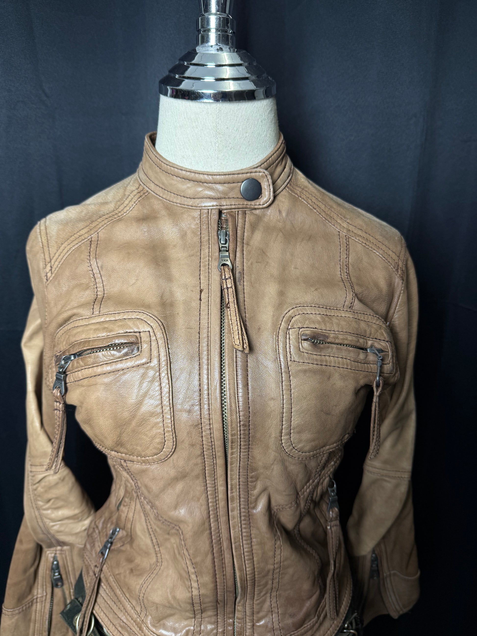 B2V-LUXE LEATHER JACKET ༒