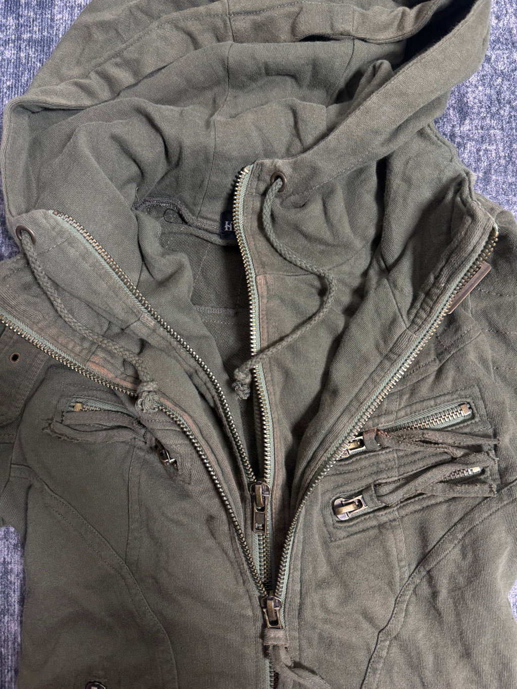 B2V-HEAVEN AND EARTH 4ZIPPER JACKET༒ *RARE*