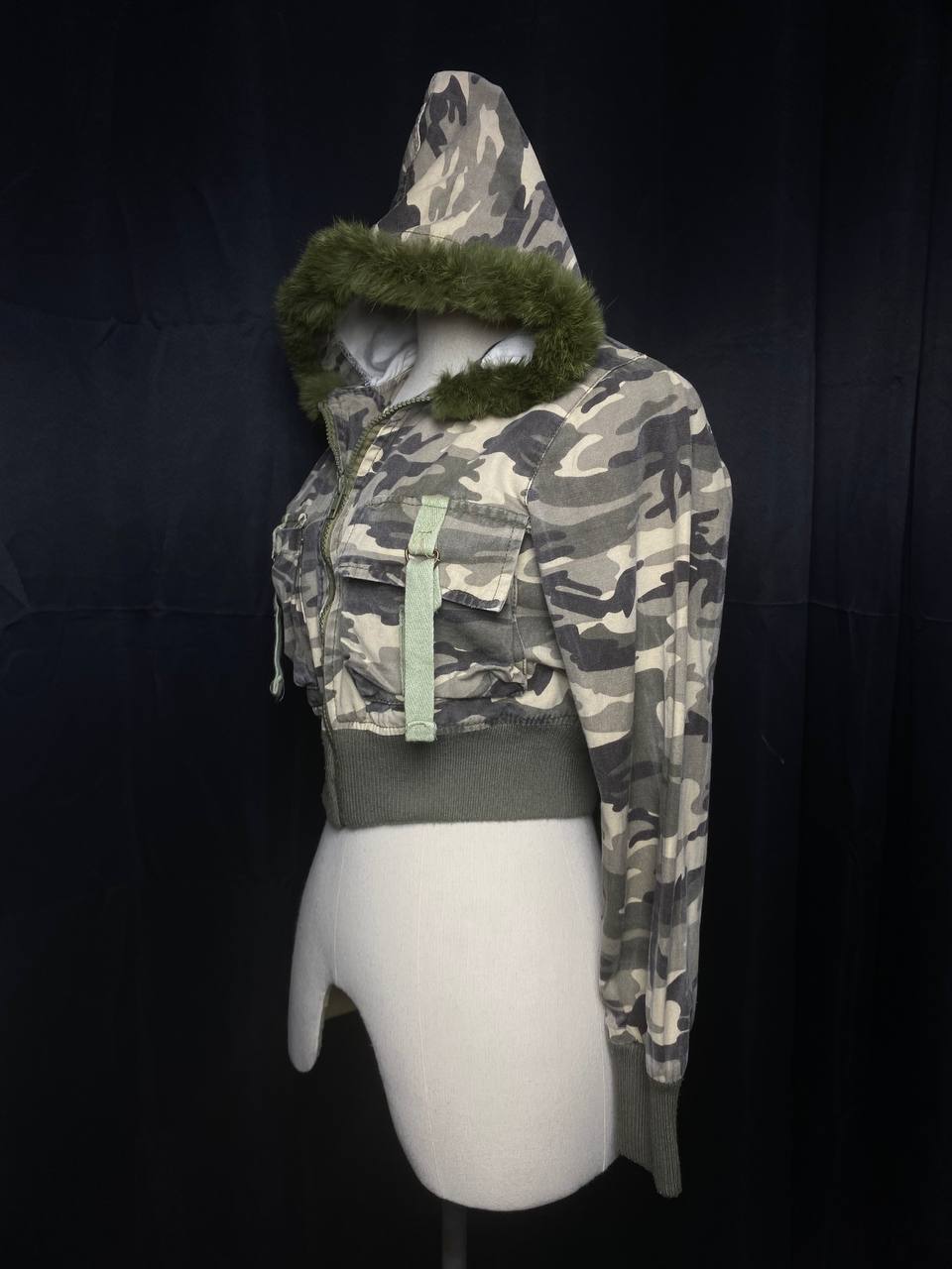 ༒ Camo cropped Hoodie fur ༒
