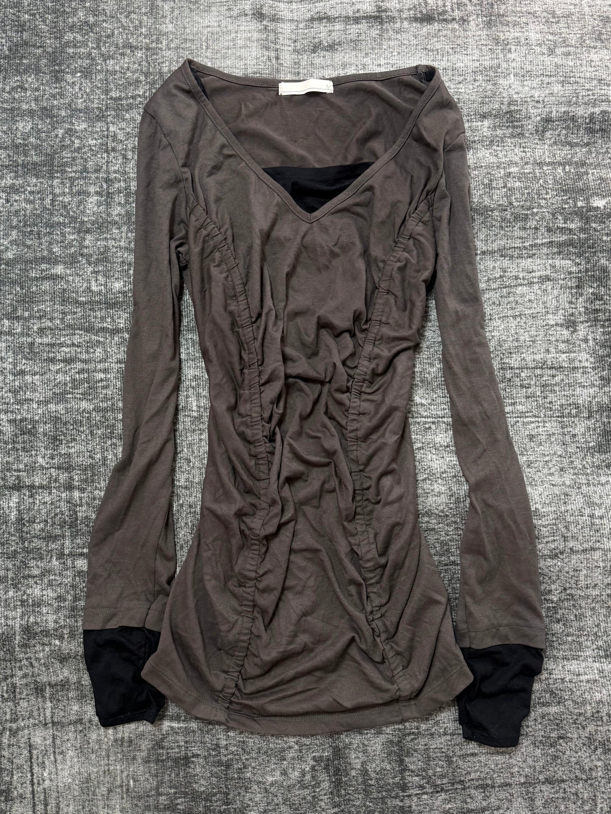 B BROWN LONG SLEEVE ༒