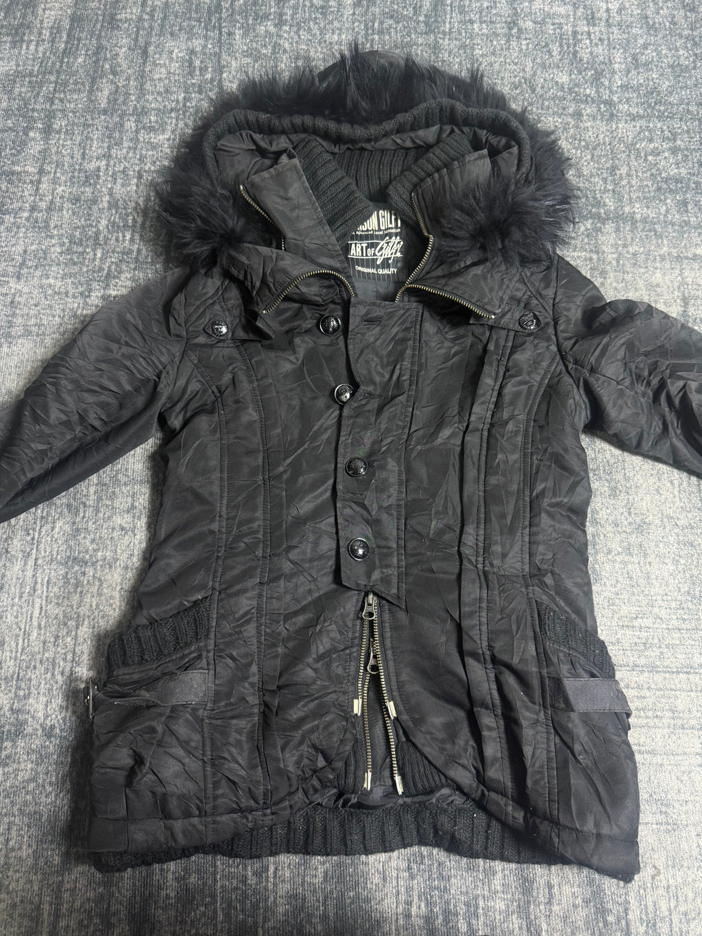 B2V-MAISON GLIFY 4ZIPPER JACKET༒ 
* Rare *