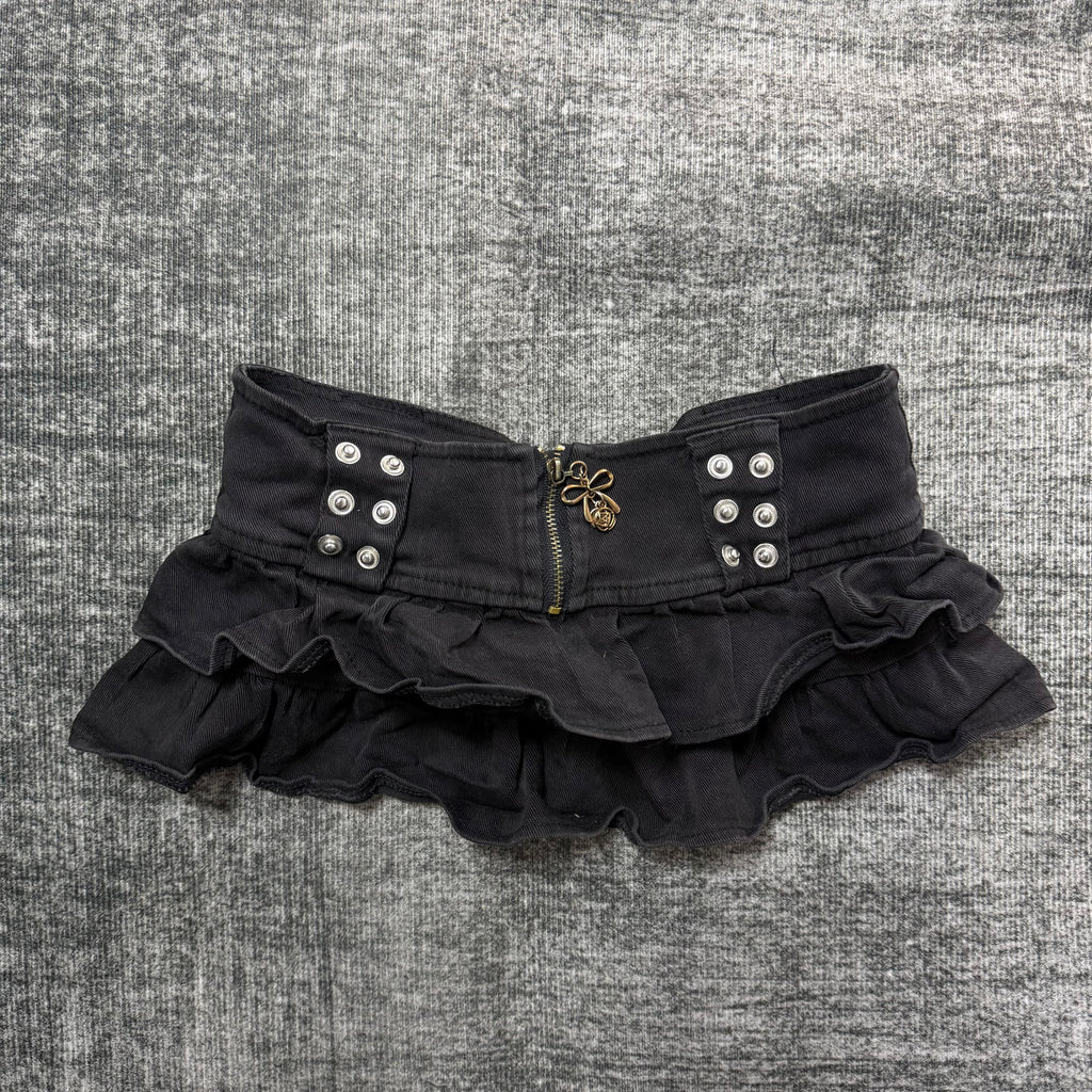 BLACK BOW SKIRTS ༒
