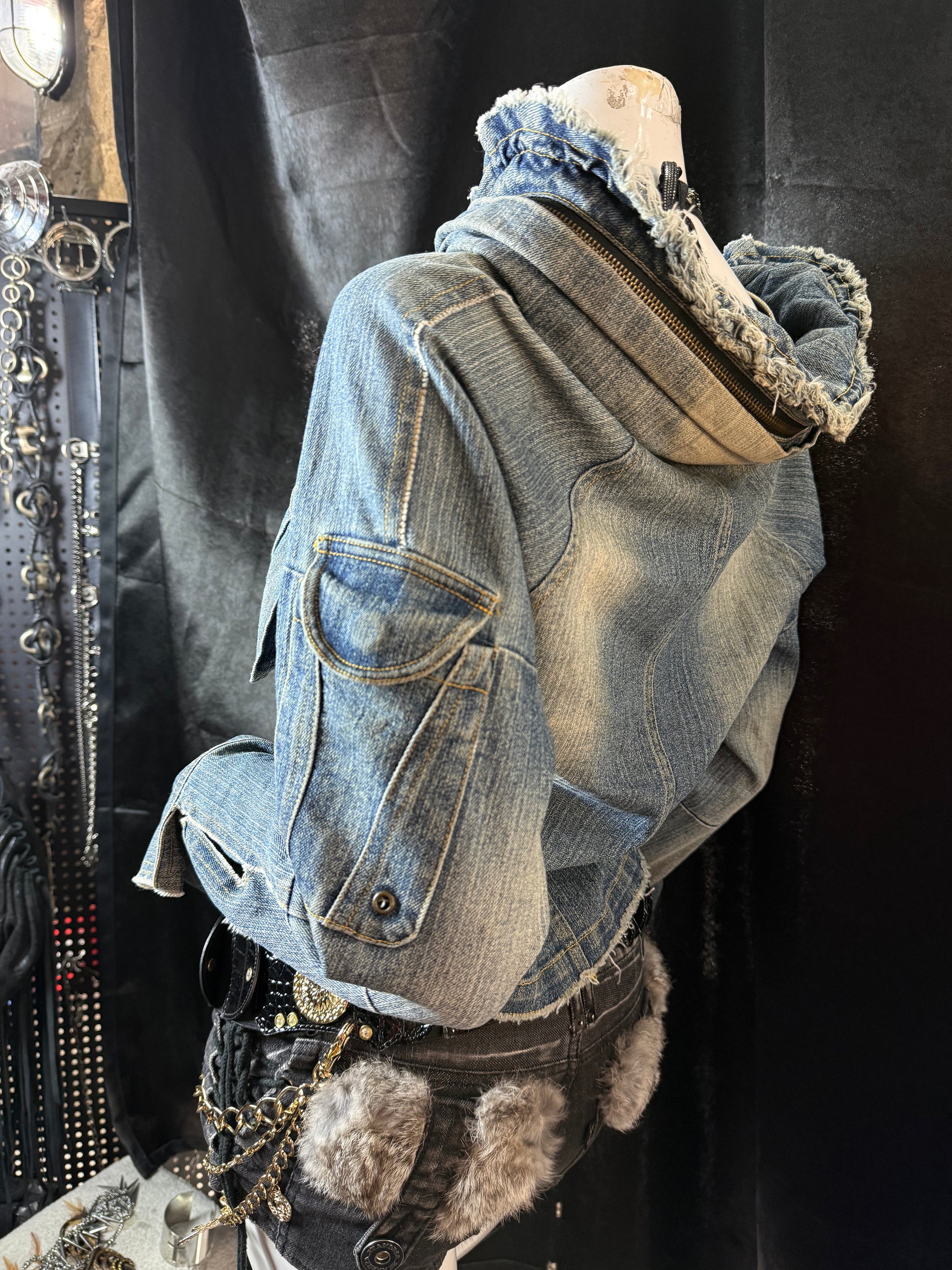 ANGEL DEMIN JACKET ༒