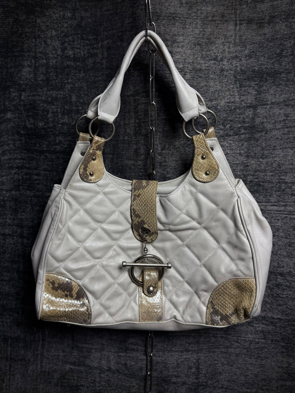 Snake Leather Bag
