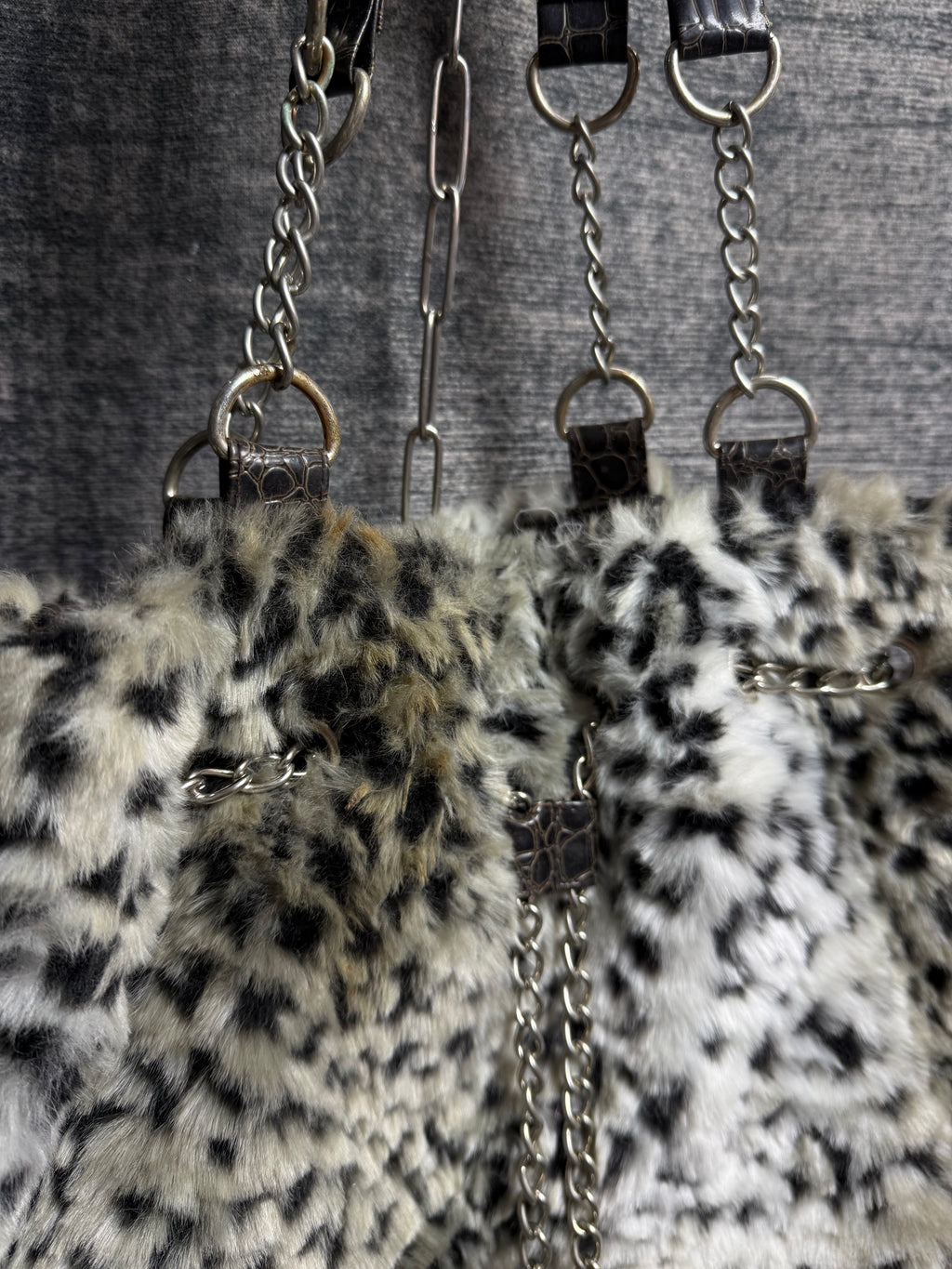 B&W Leopard Bag