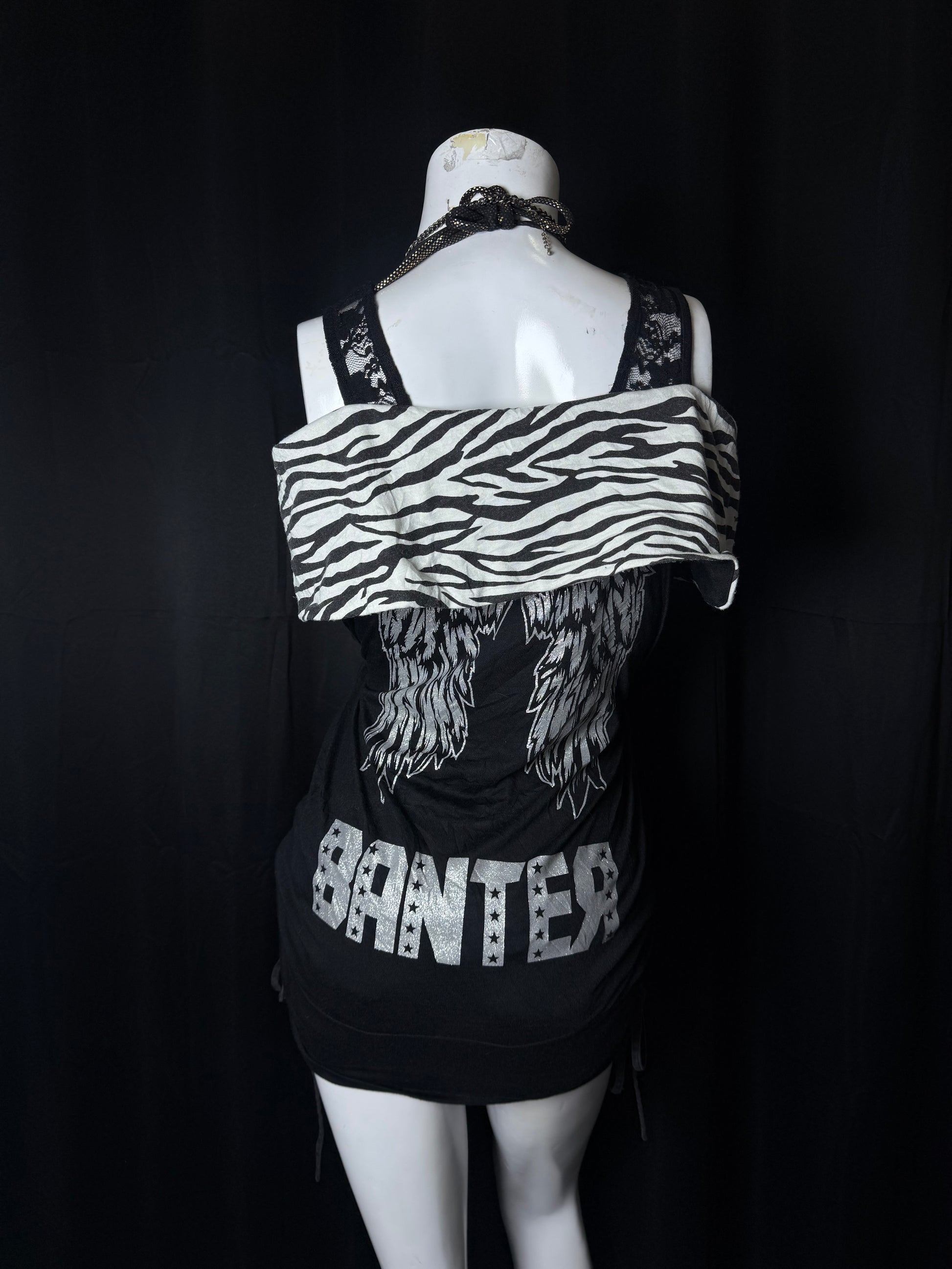 B2V-DIG DEEP MINI-DRESS ༒