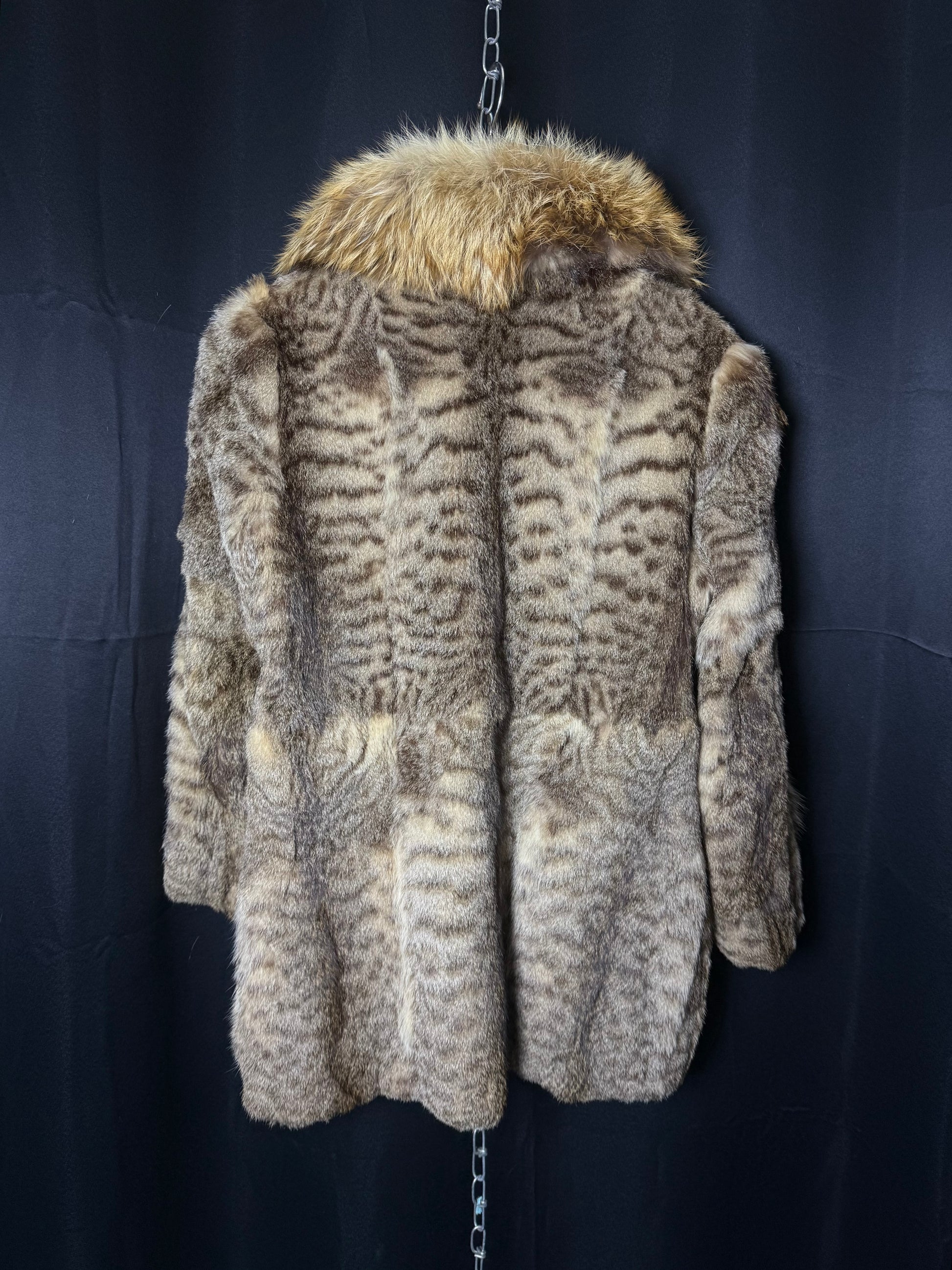 B2V LEOPARD FUR JACKET ༒