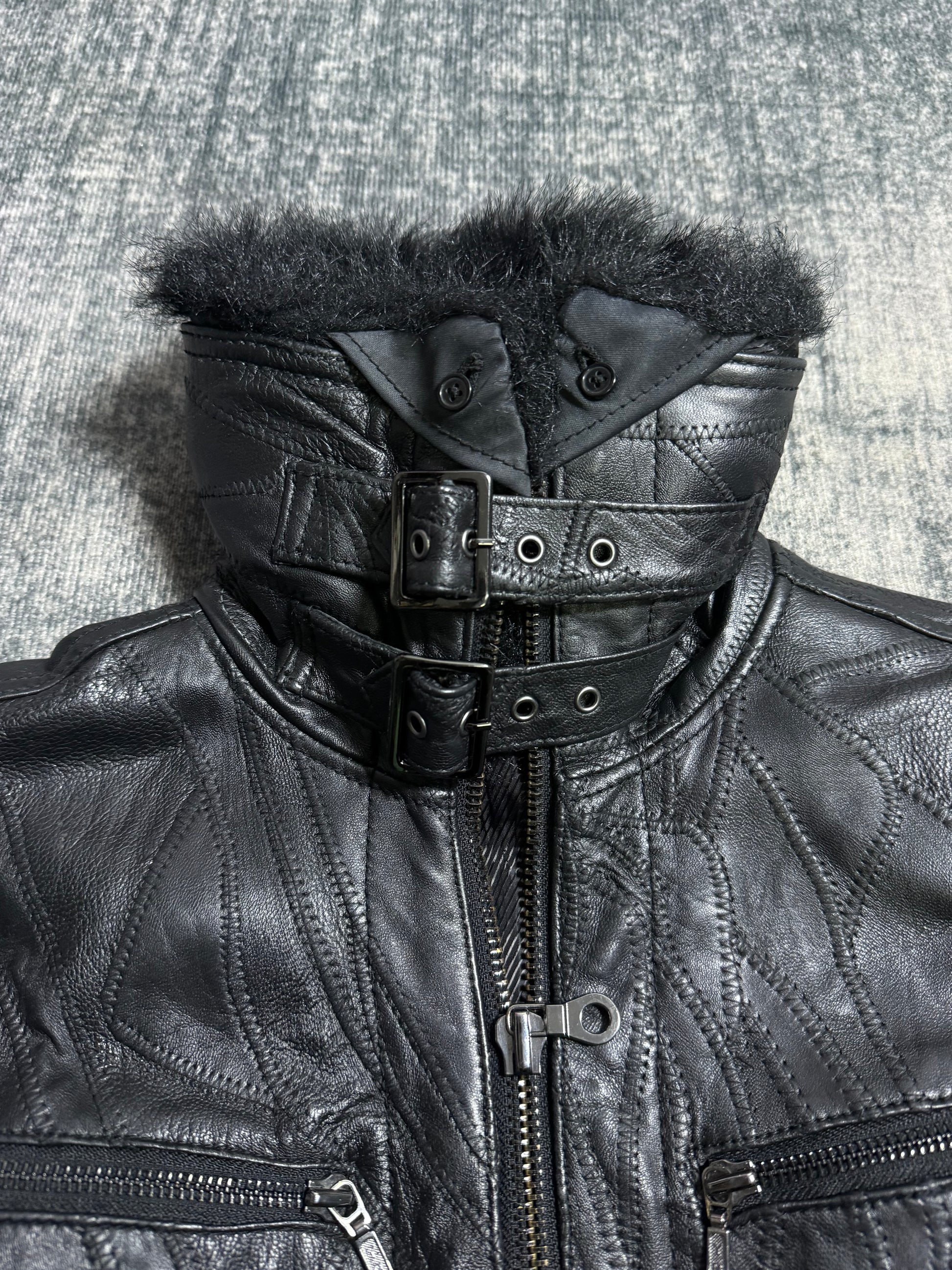 B2V-TILLE CAPRI LEATHER JACKET ༒