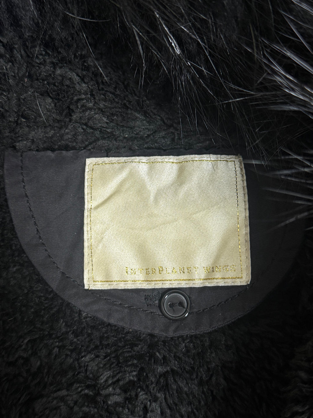༒Black Fur Hoodie༒