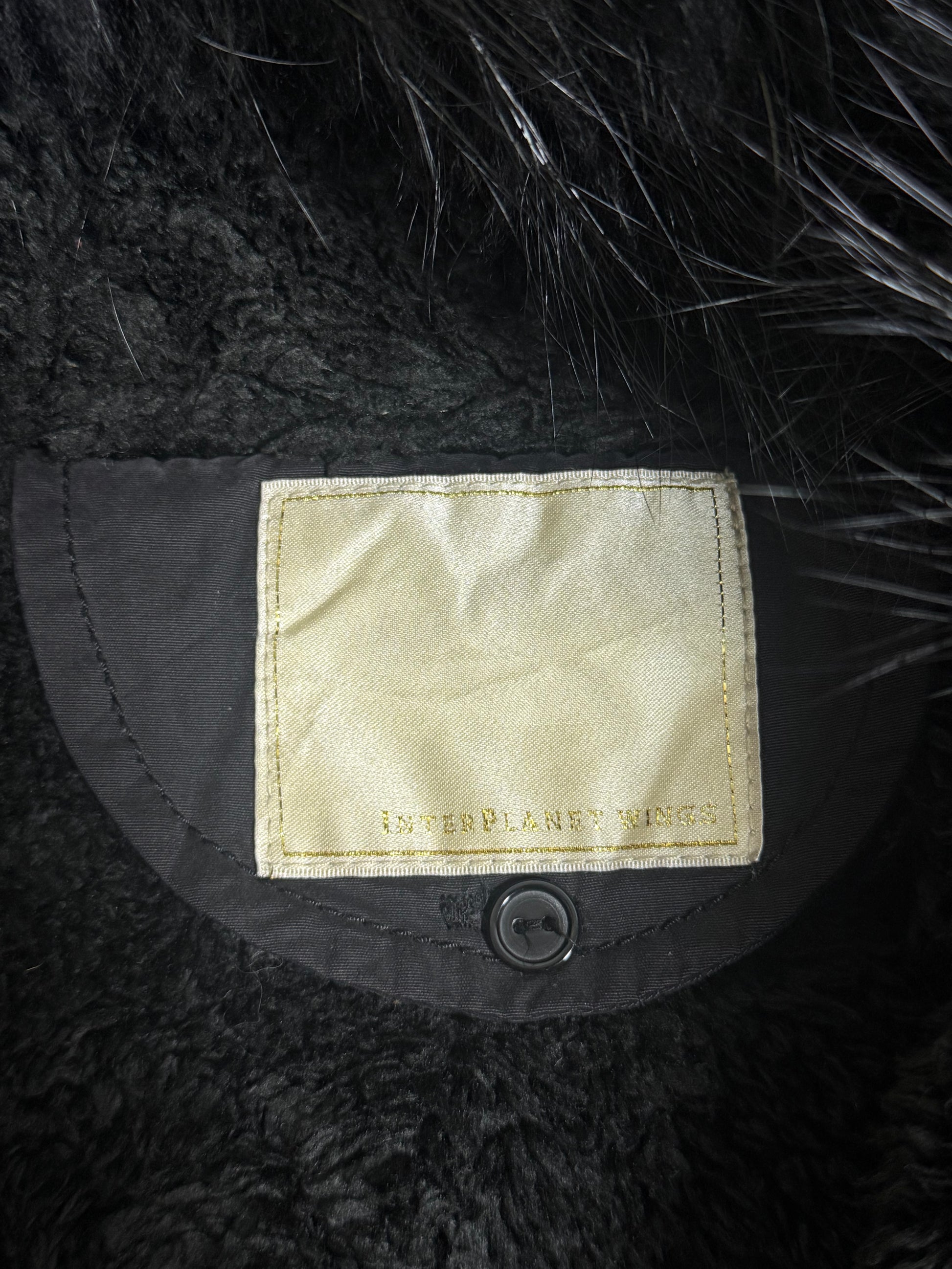 ༒Black Fur Hoodie༒