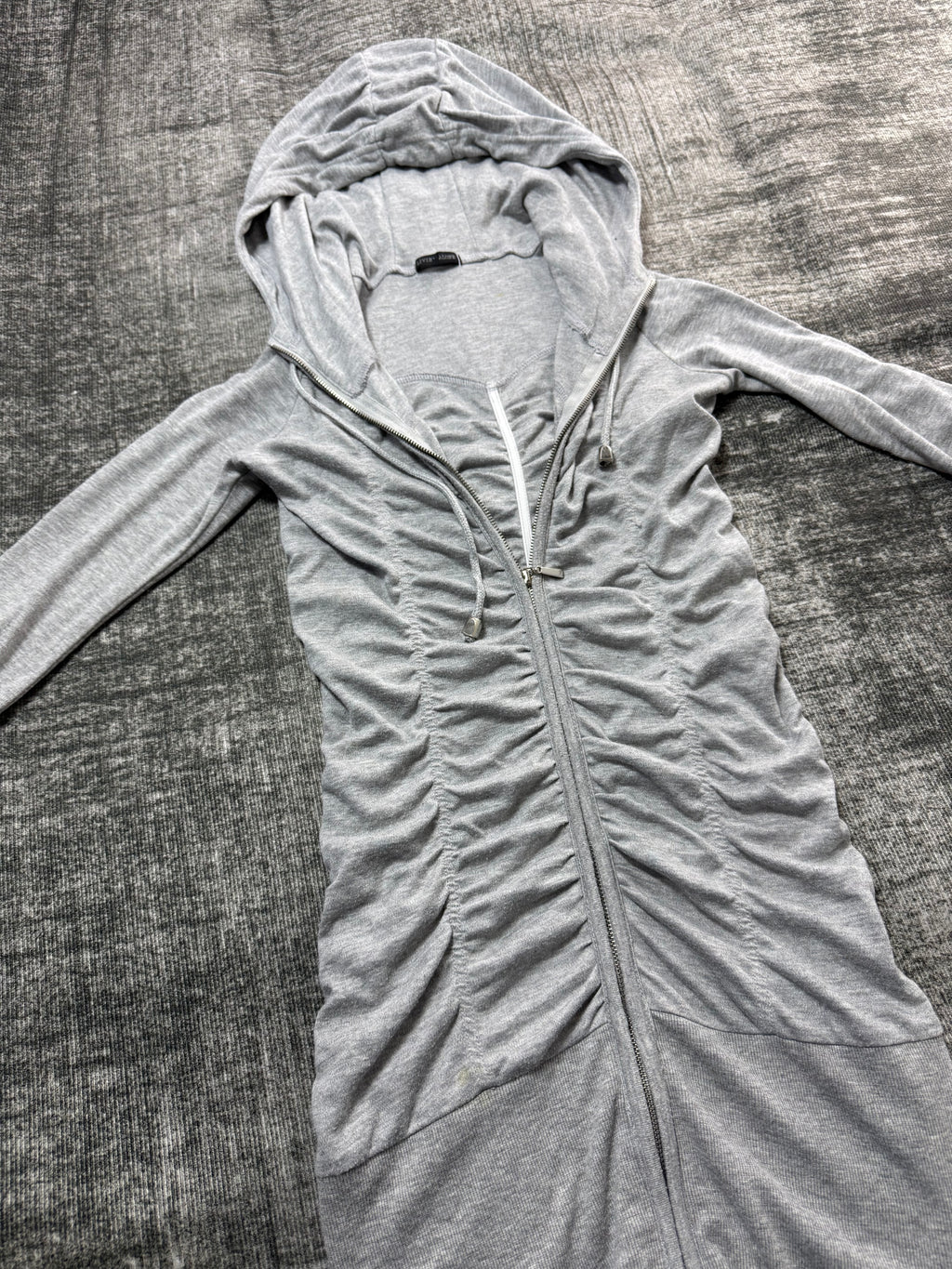 LIVIN ALONE GRAY HOODIE ༒