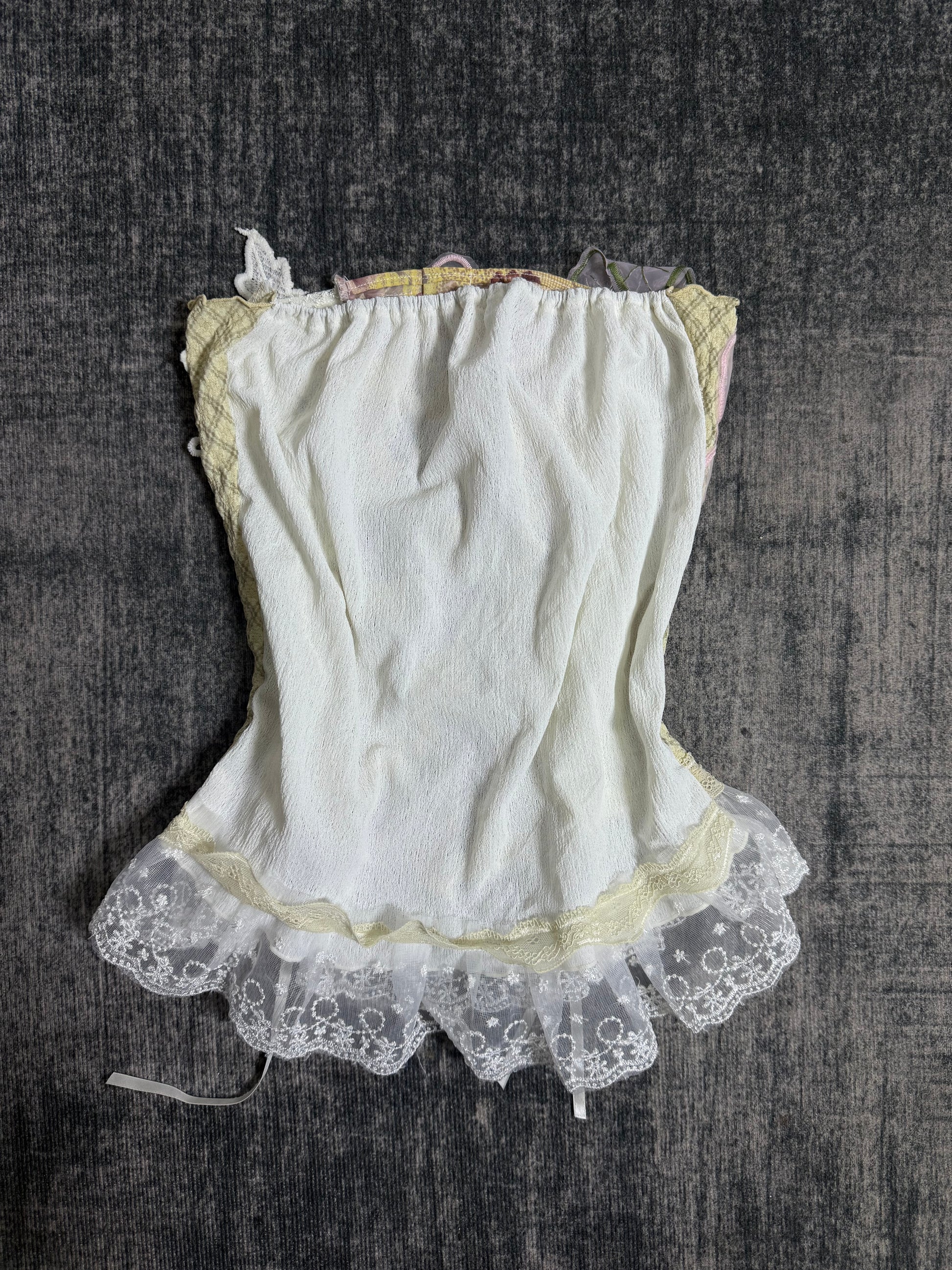 ༒Blooming flower corset༒