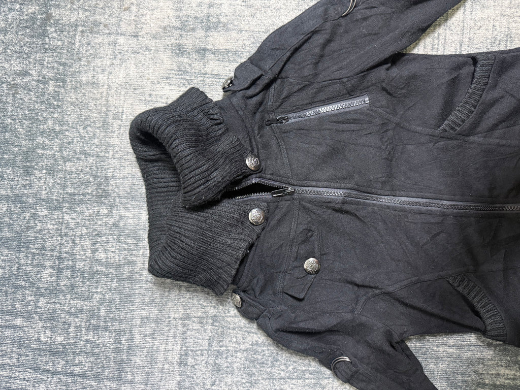 ༒Black zip-up ༒