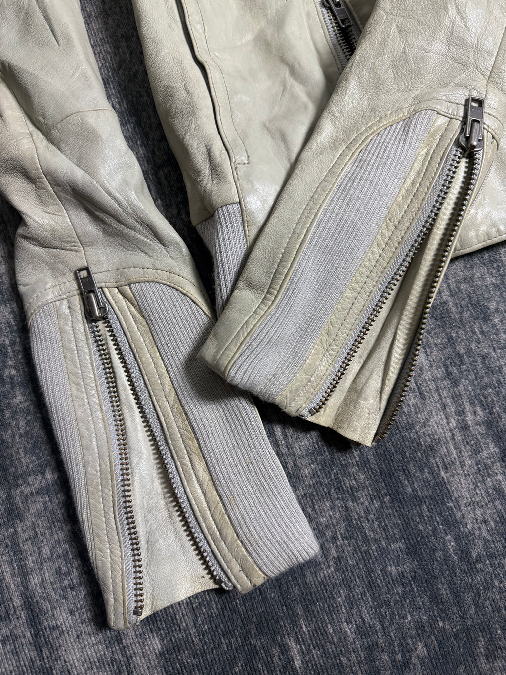 B2V-MOUSSY LEATHER JACKETS ༒ *RARE*