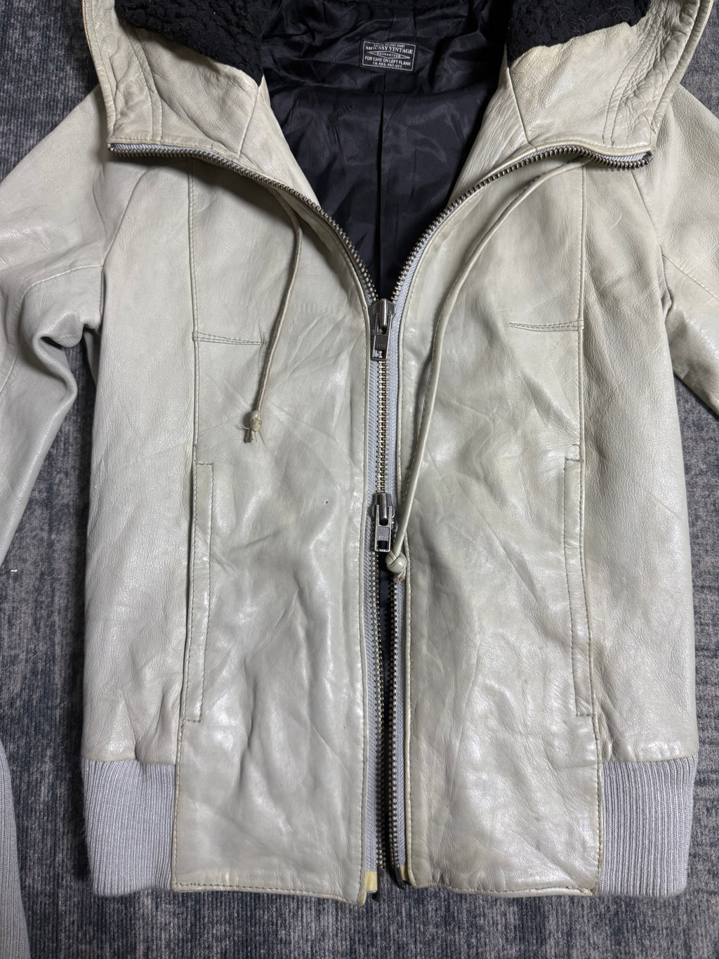 B2V-MOUSSY LEATHER JACKETS ༒ *RARE*