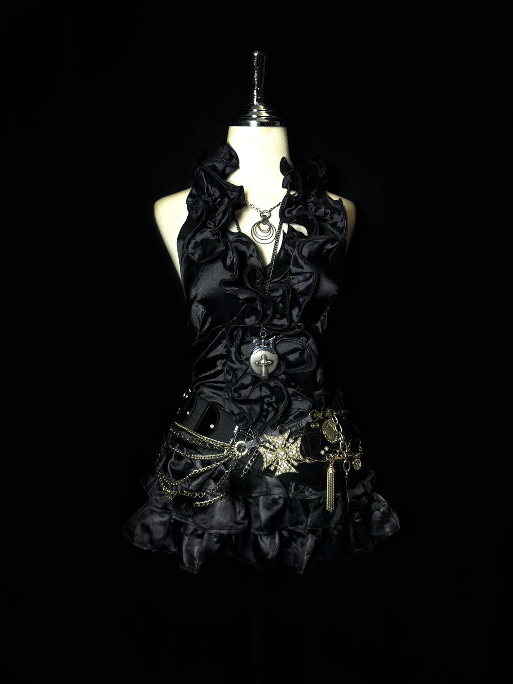 ༒ BLACK VELVET SET༒