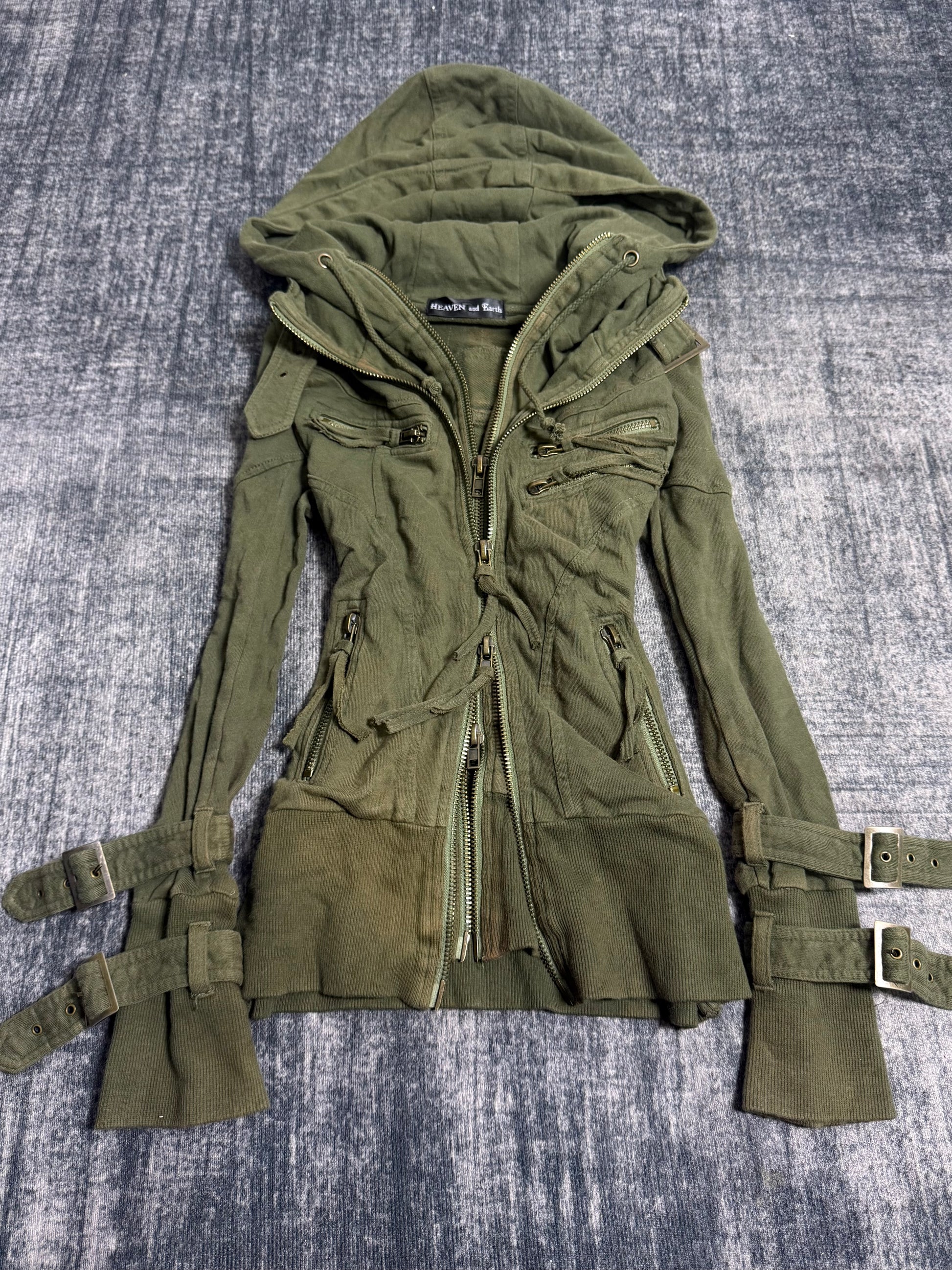 B2V-HEAVEN AND EARTH 4ZIPPER JACKET༒ *RARE*