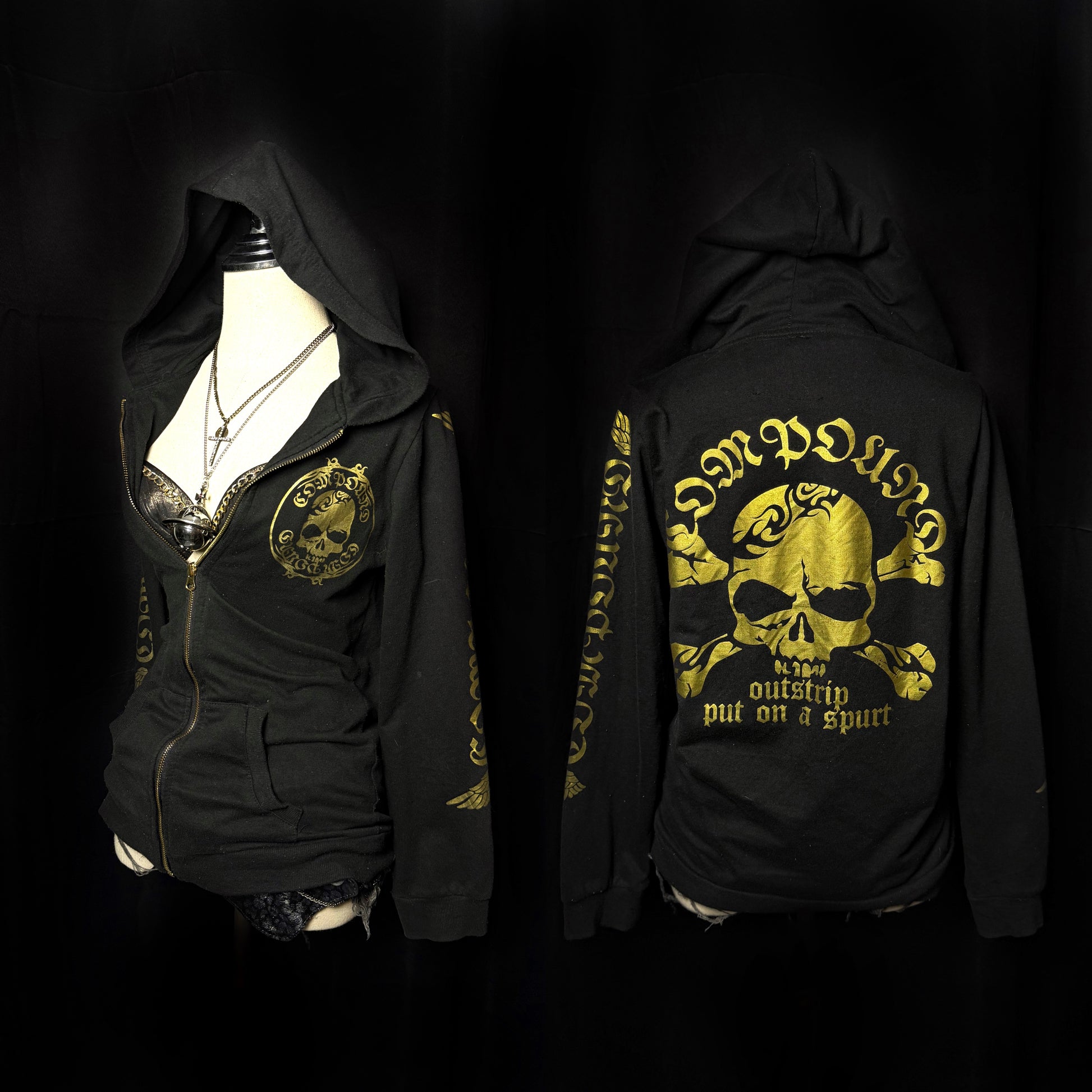 ༒Skull Hoodie ༒