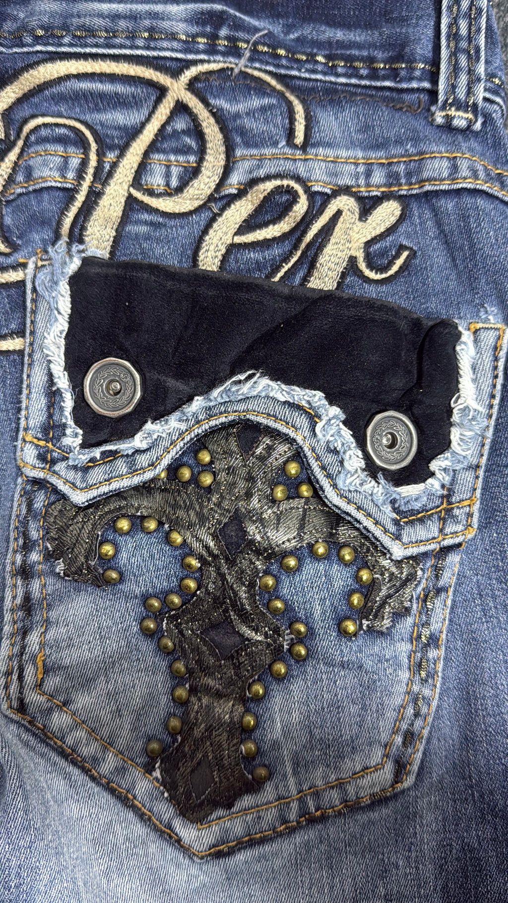 B2V-REDPEPPER JEAN༒