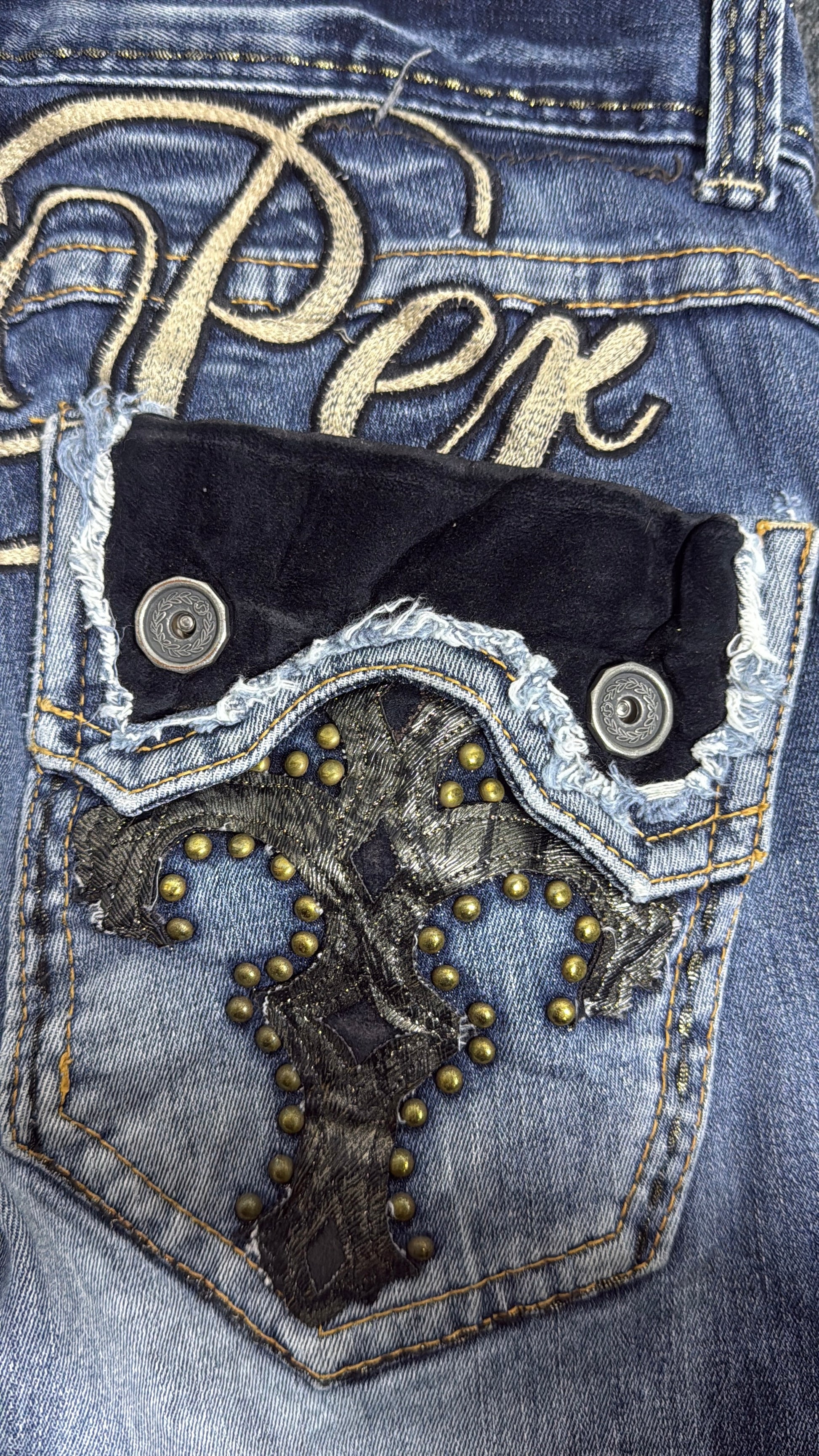 B2V-REDPEPPER JEAN༒