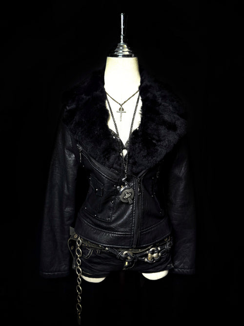 B2V-JYZFS LEATHER JACKET༒