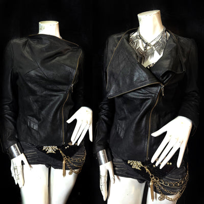 RULE LEATHER JACKET ༒