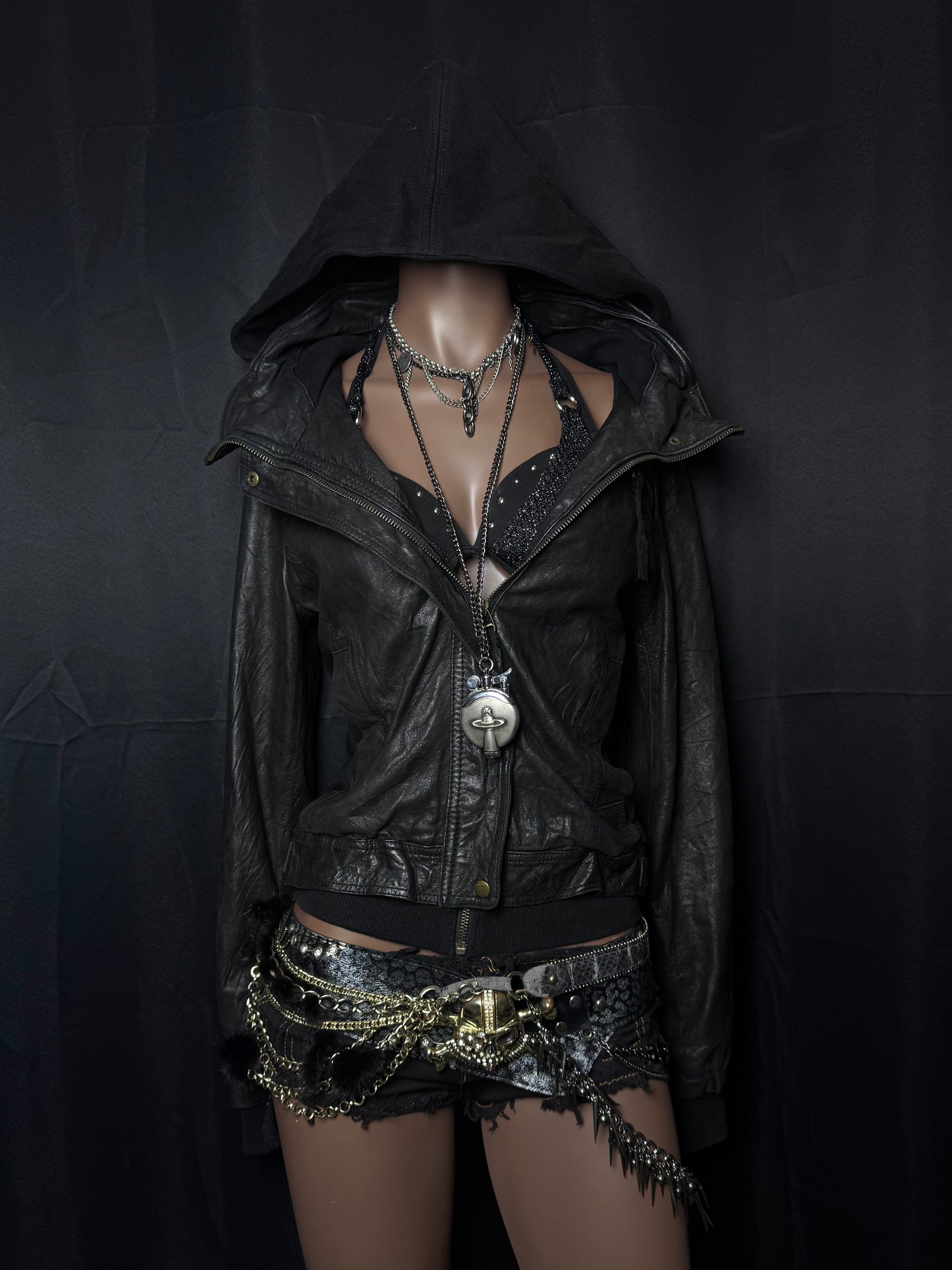 B2V-LEATHER JACKET ༒