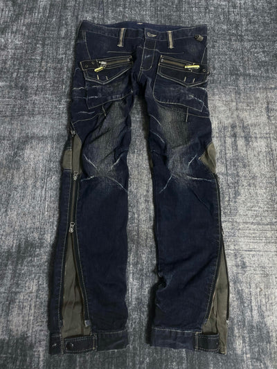 B2V - PPFM MULTI ZIP JEAN༒