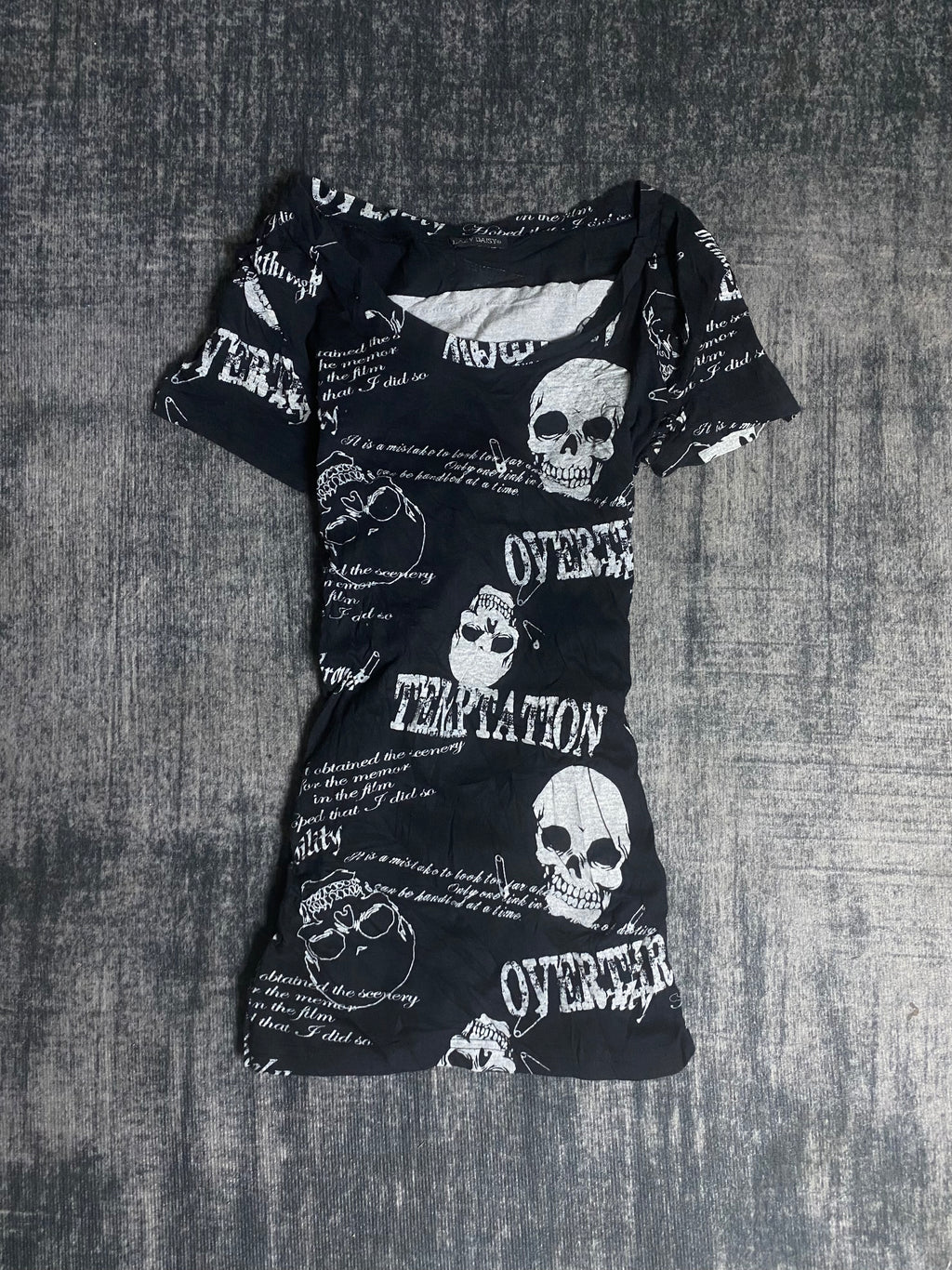 B2V- LAZY DAISY SKULL TOP༒❌ Gen3 Sophie ❌