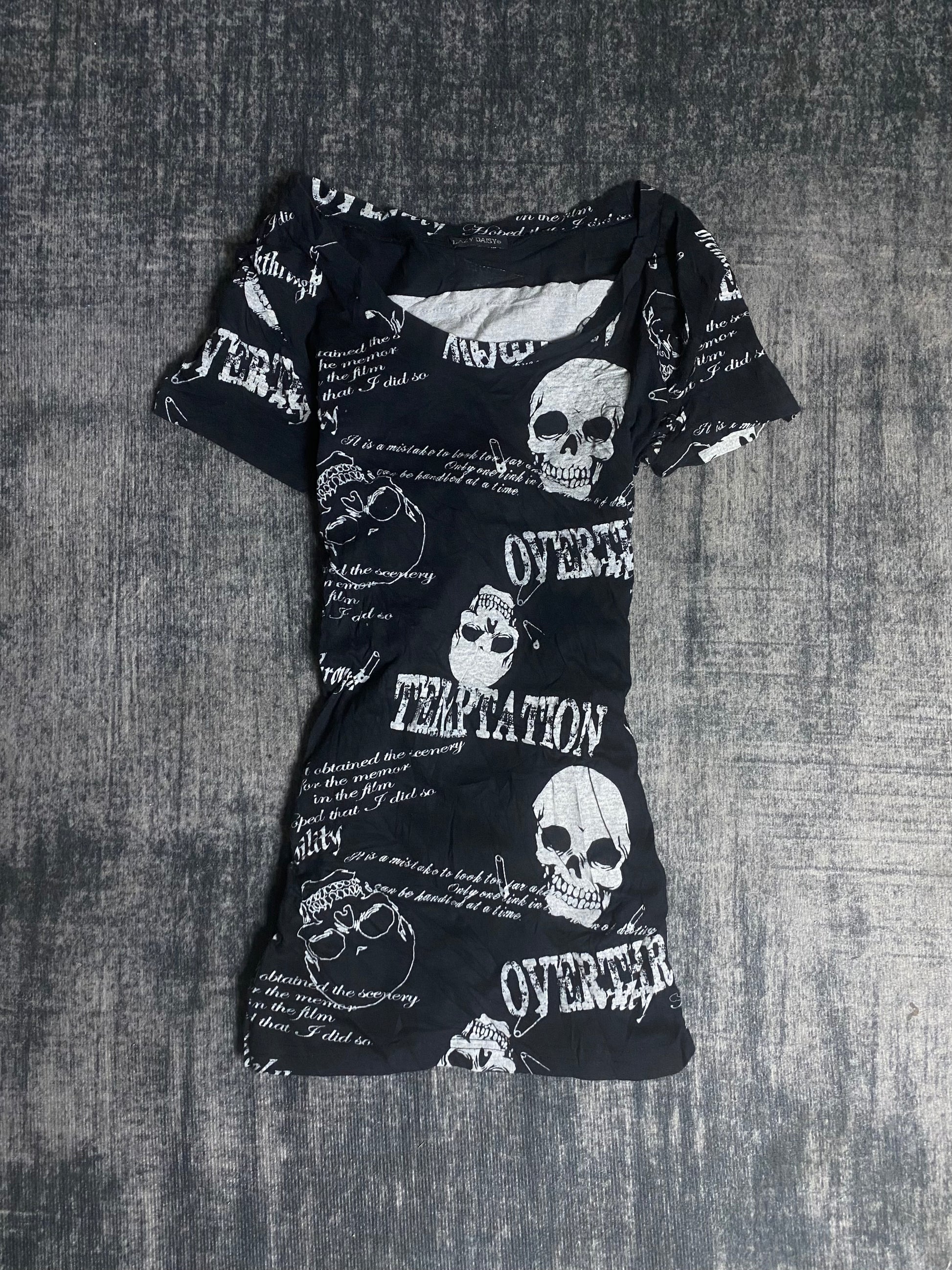 B2V- LAZY DAISY SKULL TOP༒❌ Gen3 Sophie ❌