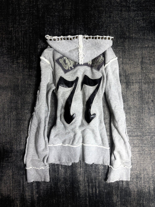 B2V - 77 HOODIE ༒ vintage streetwear thrift y2k clothing by B2V_BAD2WEAR