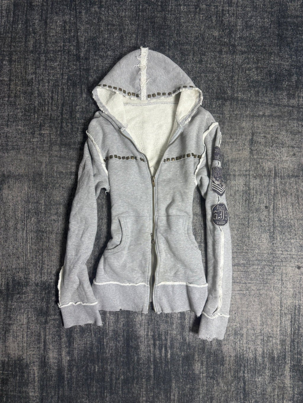 B2V - 77 HOODIE ༒ vintage streetwear thrift y2k clothing by B2V_BAD2WEAR