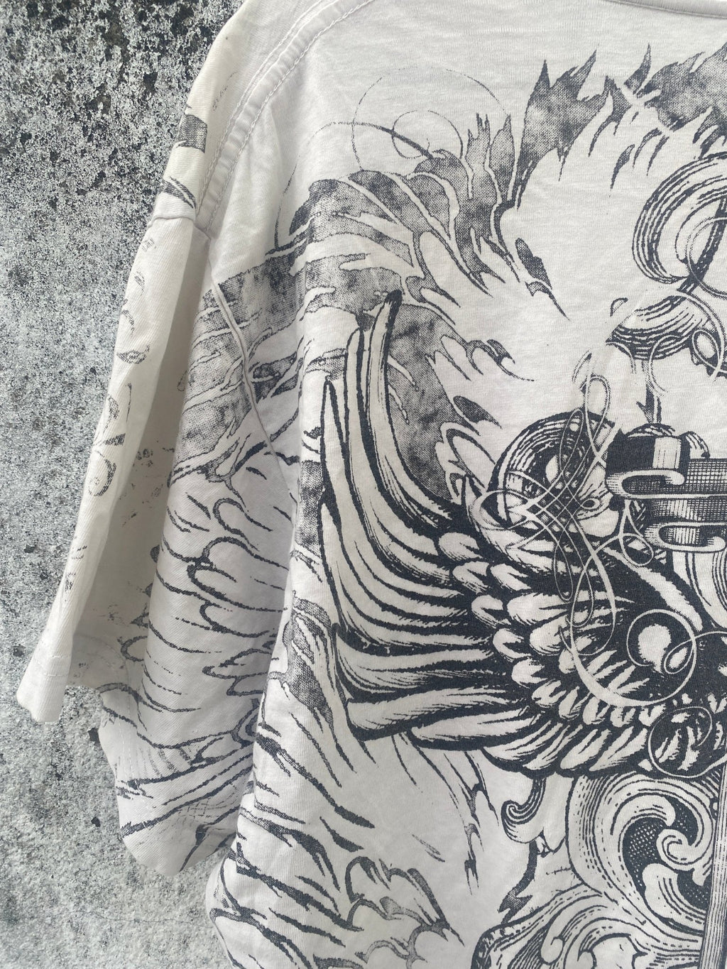 B2V - AFFLICTION W. TOP༒ vintage streetwear thrift y2k clothing by B2V_BAD2WEAR