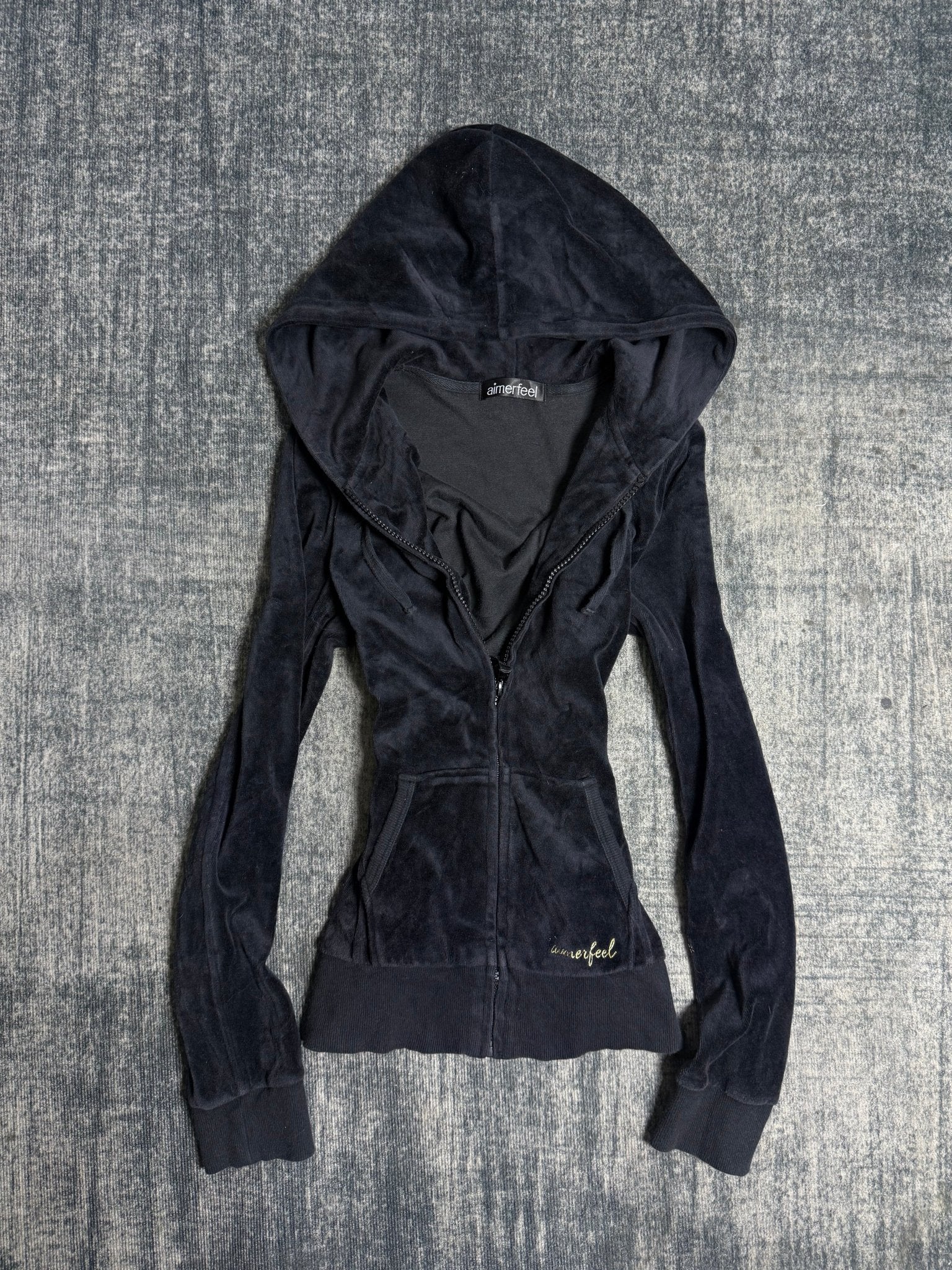 B2V - AIMERFEEL HOODIE ༒ vintage streetwear thrift y2k clothing by B2V_BAD2WEAR