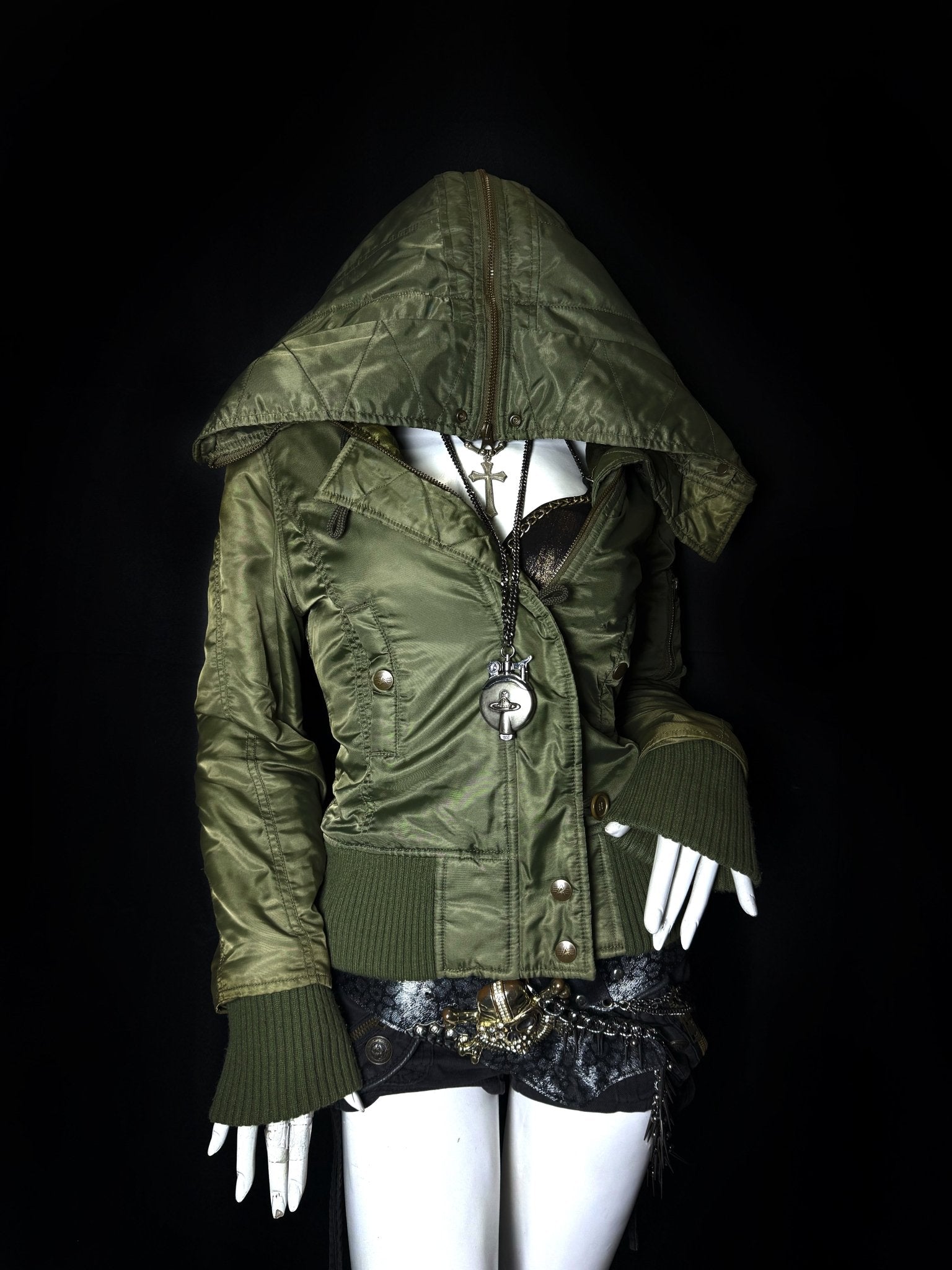 B2V - ALPHA INDUSTRIAL JACKET༒ vintage streetwear thrift y2k clothing by B2V_BAD2WEAR