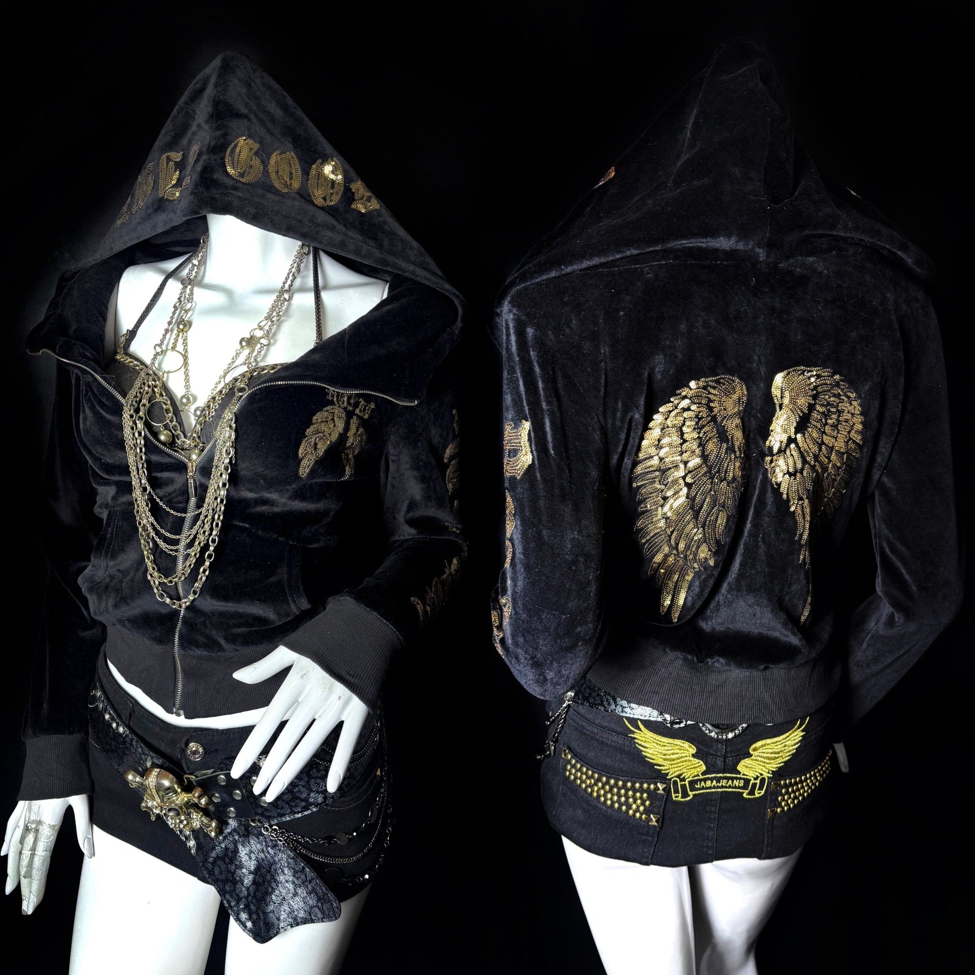 B2V - ANGEL WINGS SET༒ vintage streetwear thrift y2k clothing by B2V_BAD2WEAR