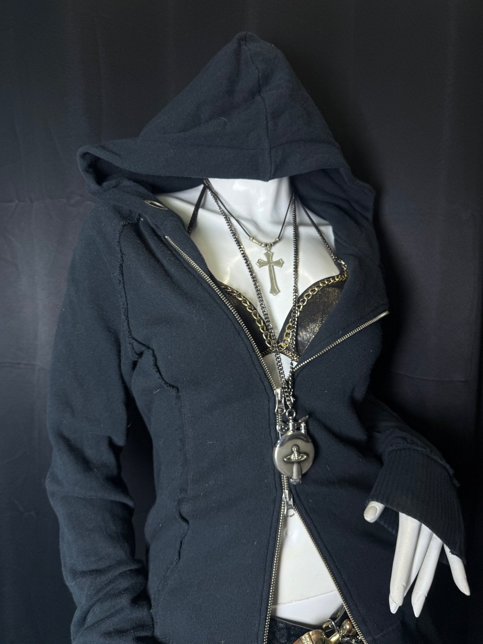 B2V - AR HOODIE ༒ vintage streetwear thrift y2k clothing by B2V_BAD2WEAR