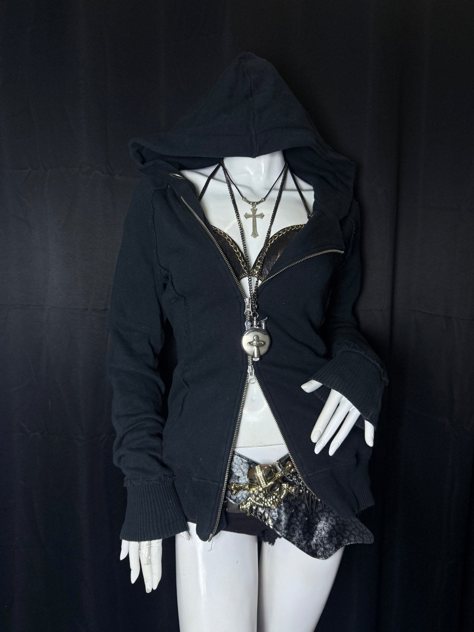 B2V - AR HOODIE ༒ vintage streetwear thrift y2k clothing by B2V_BAD2WEAR