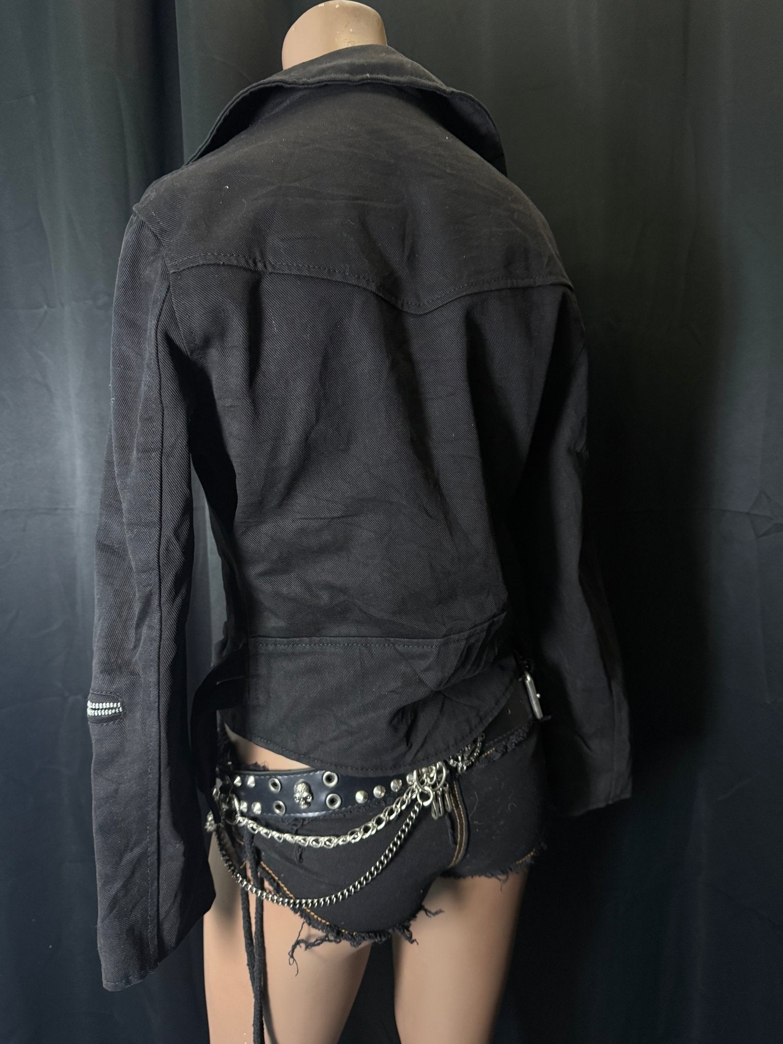 B2V - BADDIE BiKER JACKET༒ vintage streetwear thrift y2k clothing by B2V_BAD2WEAR