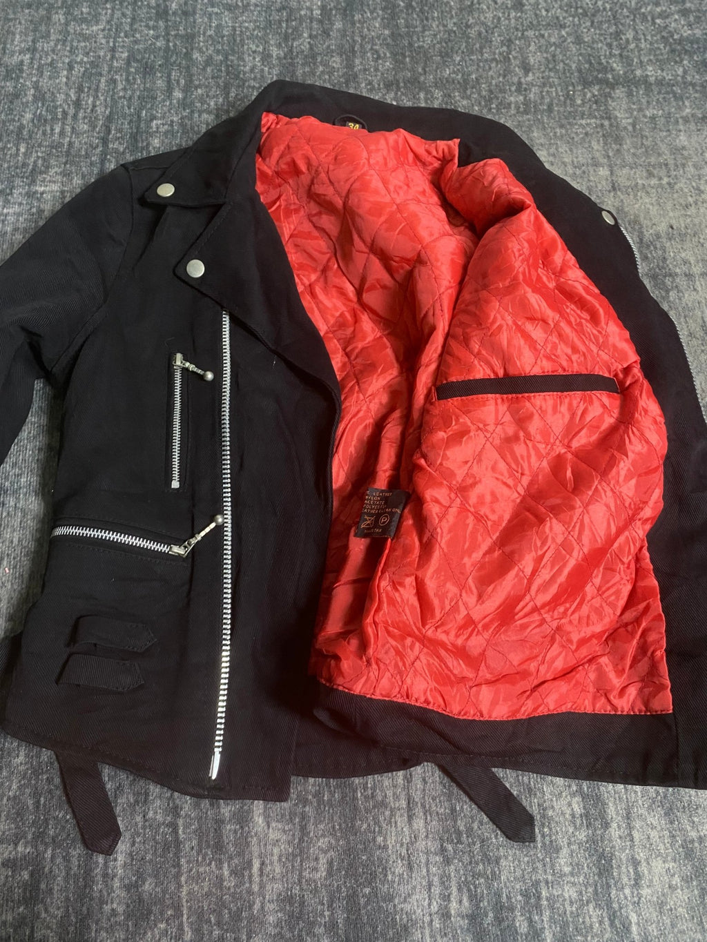 B2V - BADDIE BiKER JACKET༒ vintage streetwear thrift y2k clothing by B2V_BAD2WEAR