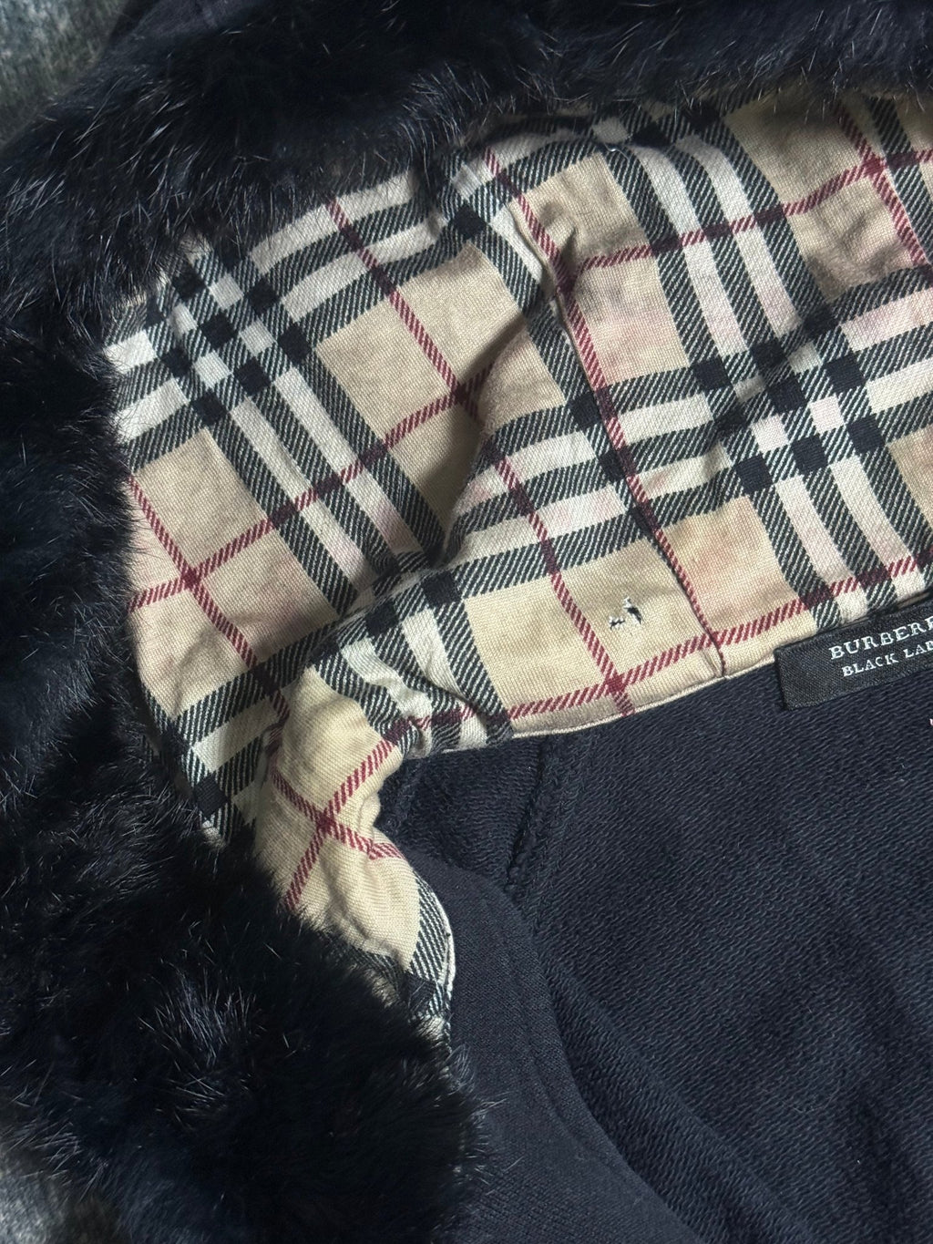 B2V - BERBERS HOODIE W FUR༒ vintage streetwear thrift y2k clothing by B2V_BAD2WEAR